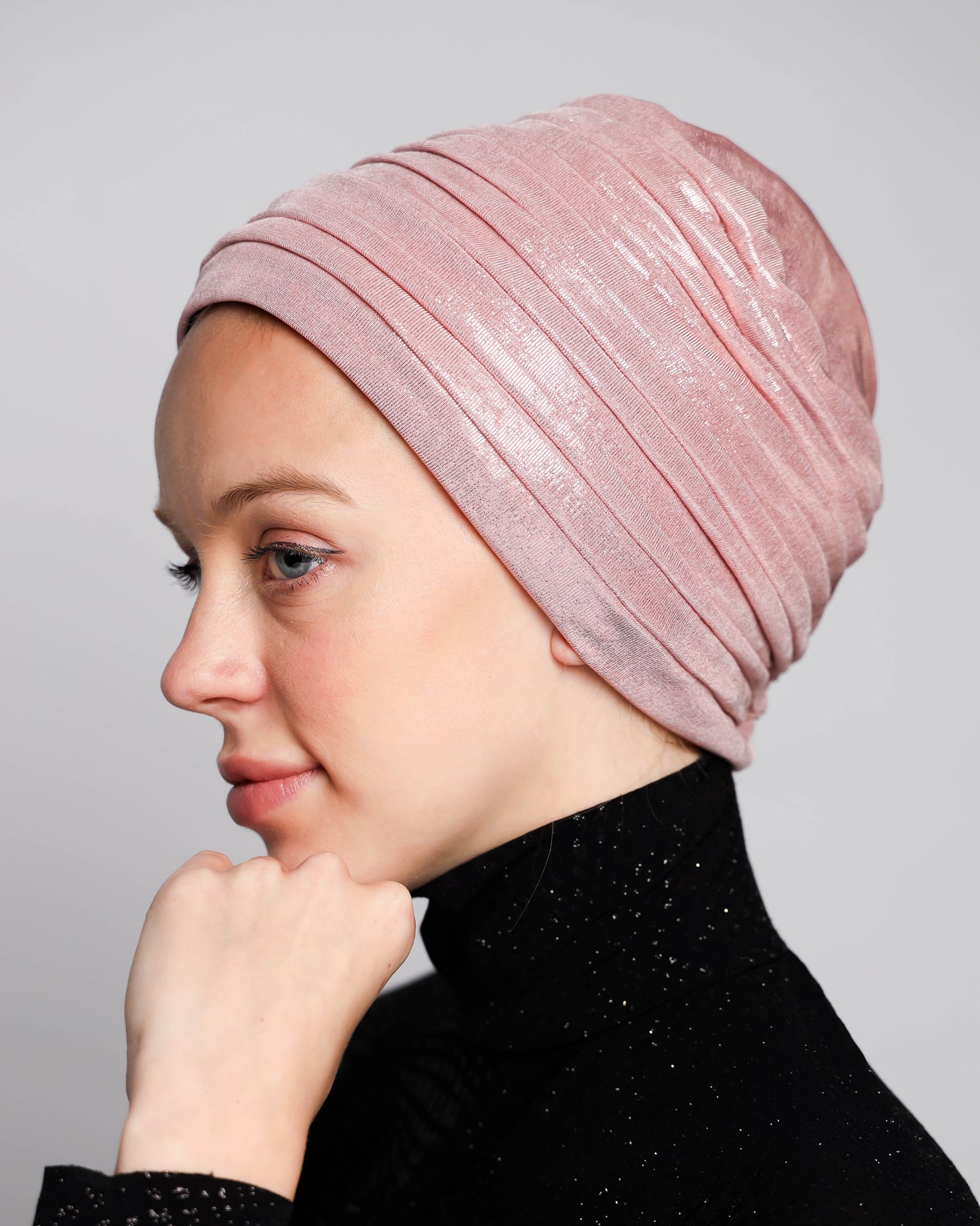 Metallic Gathering Turban