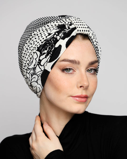 Plisse Turban