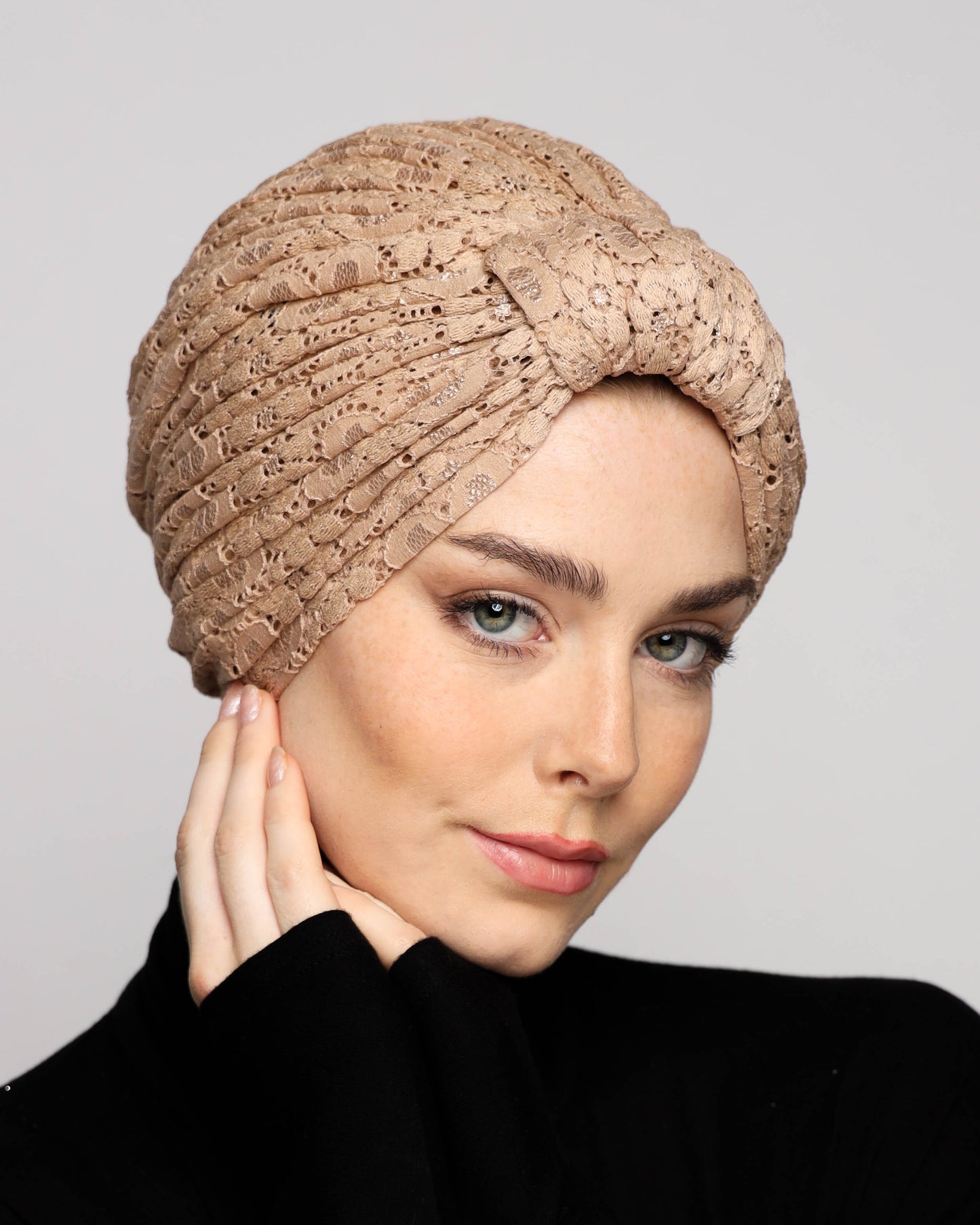 Lace Lines Turban