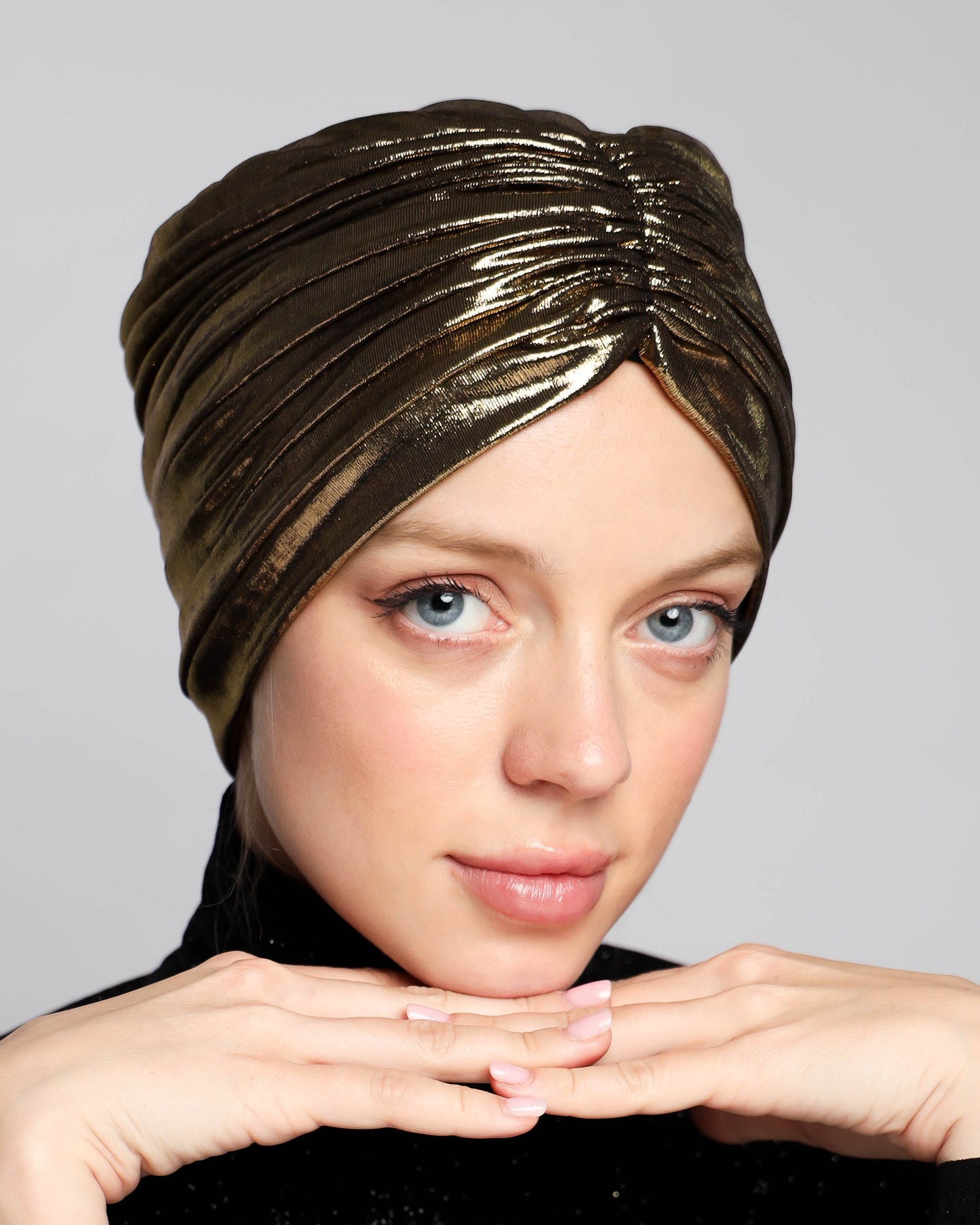 Metallic Gathering Turban