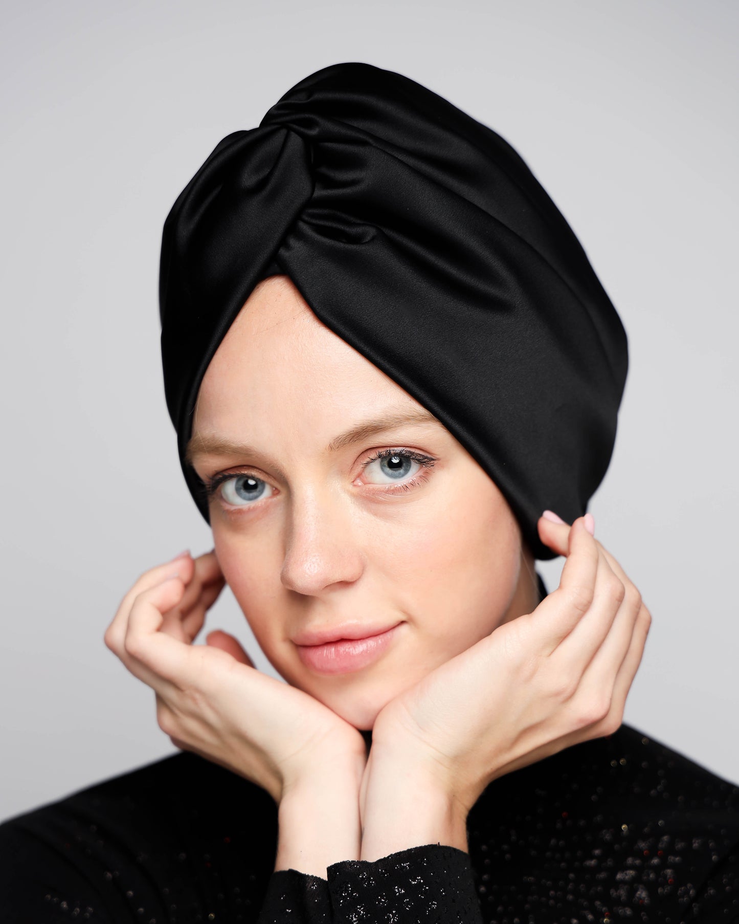 Twisted Satin Turban