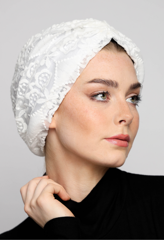 Gathering white Turban