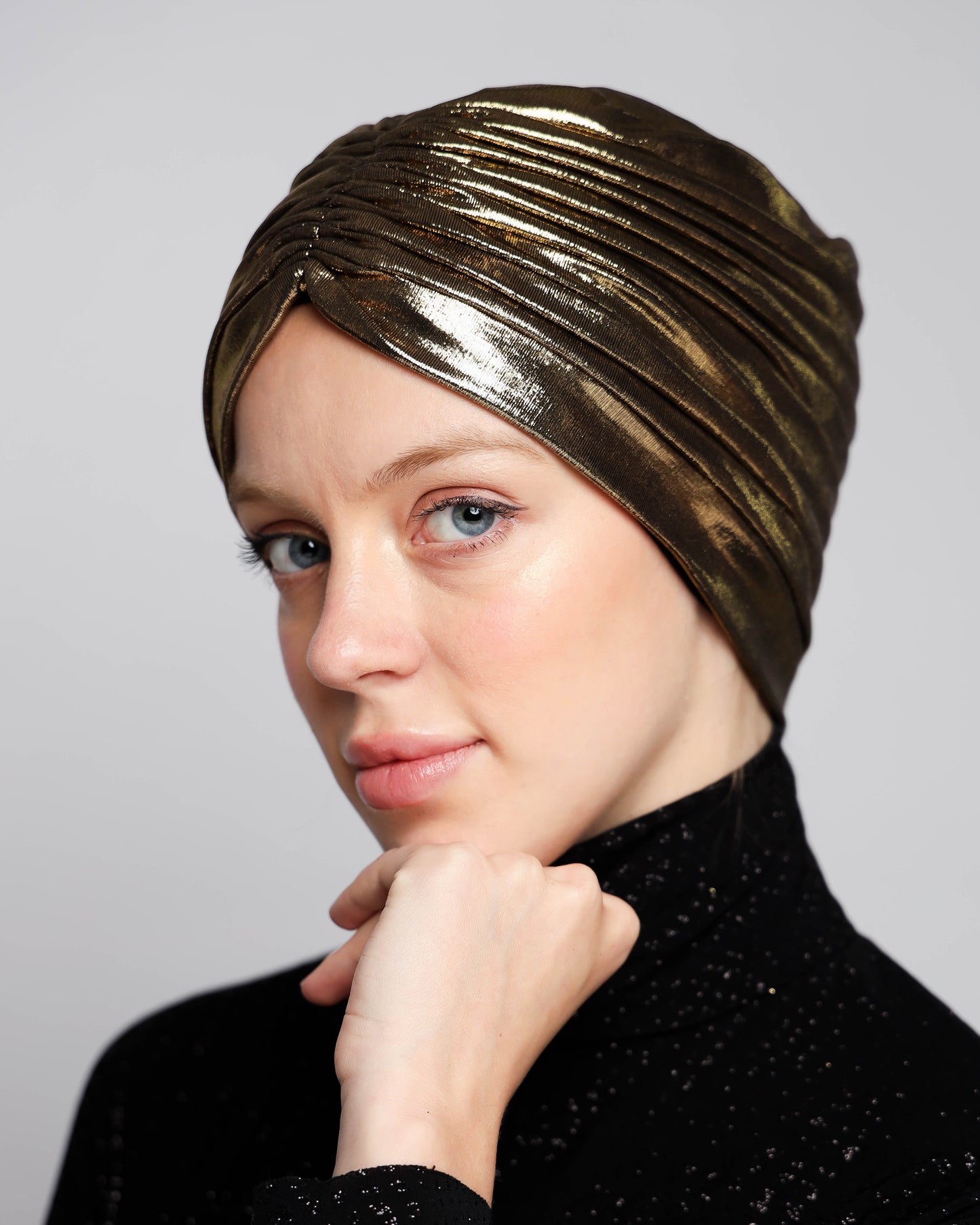 Metallic Gathering Turban