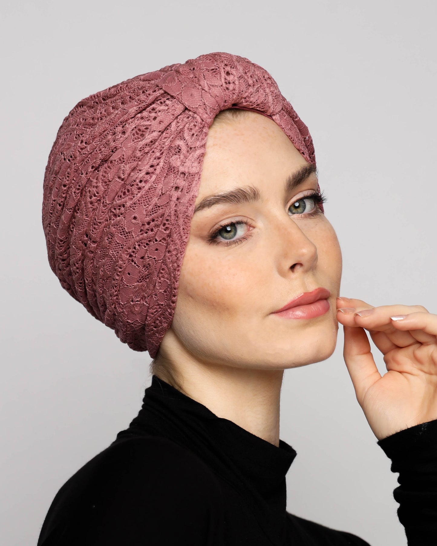 Lace Lines Turban