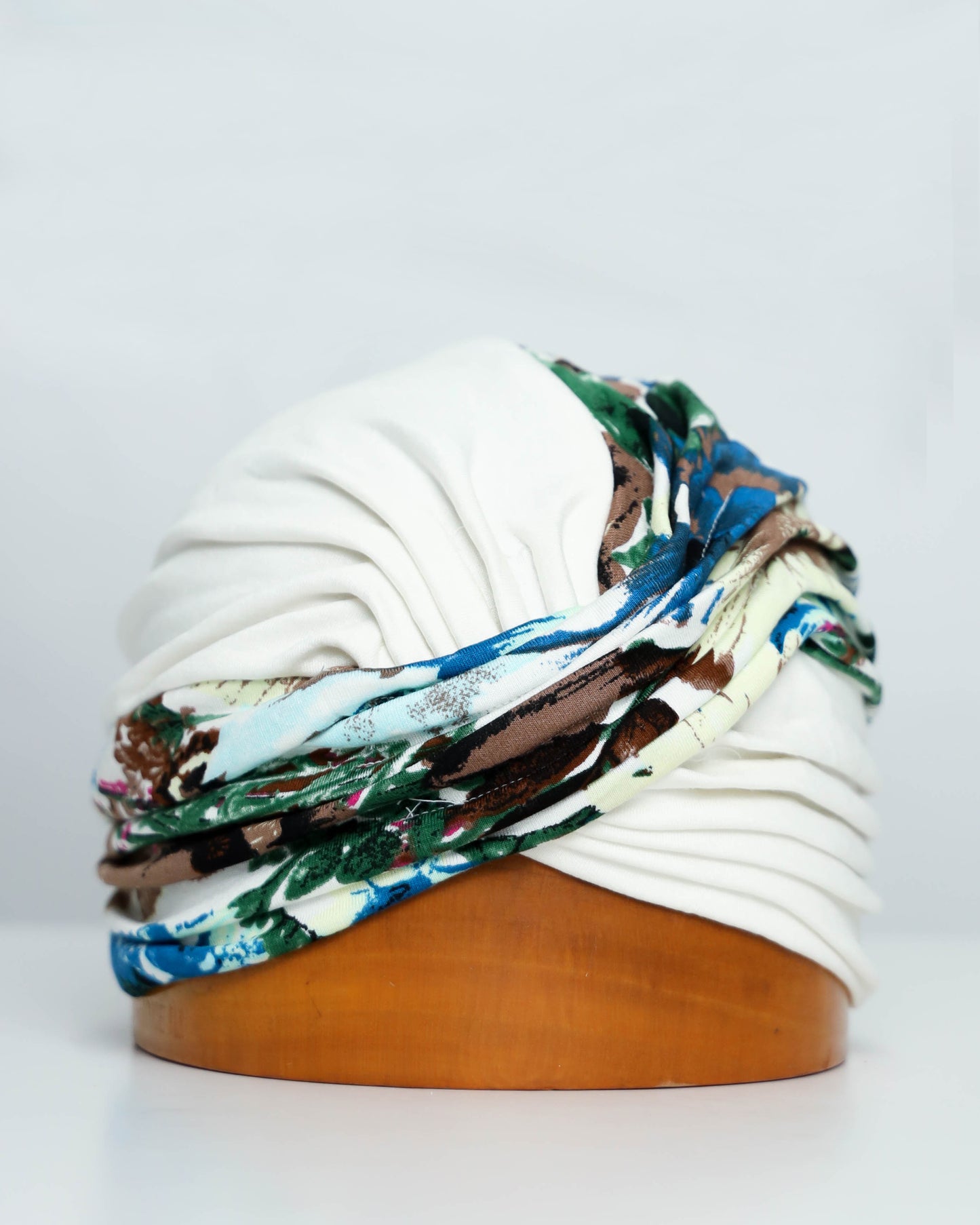 Twisted Printed Pure Cotton Turban