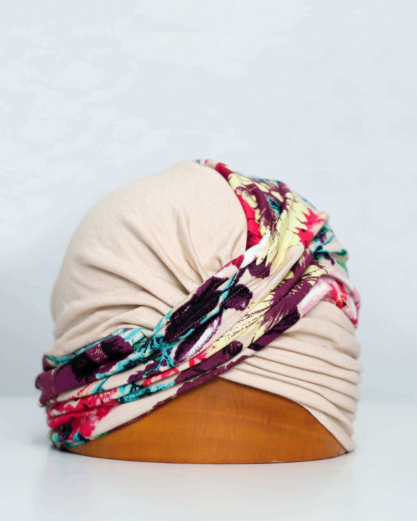 Twisted Printed Pure Cotton Turban