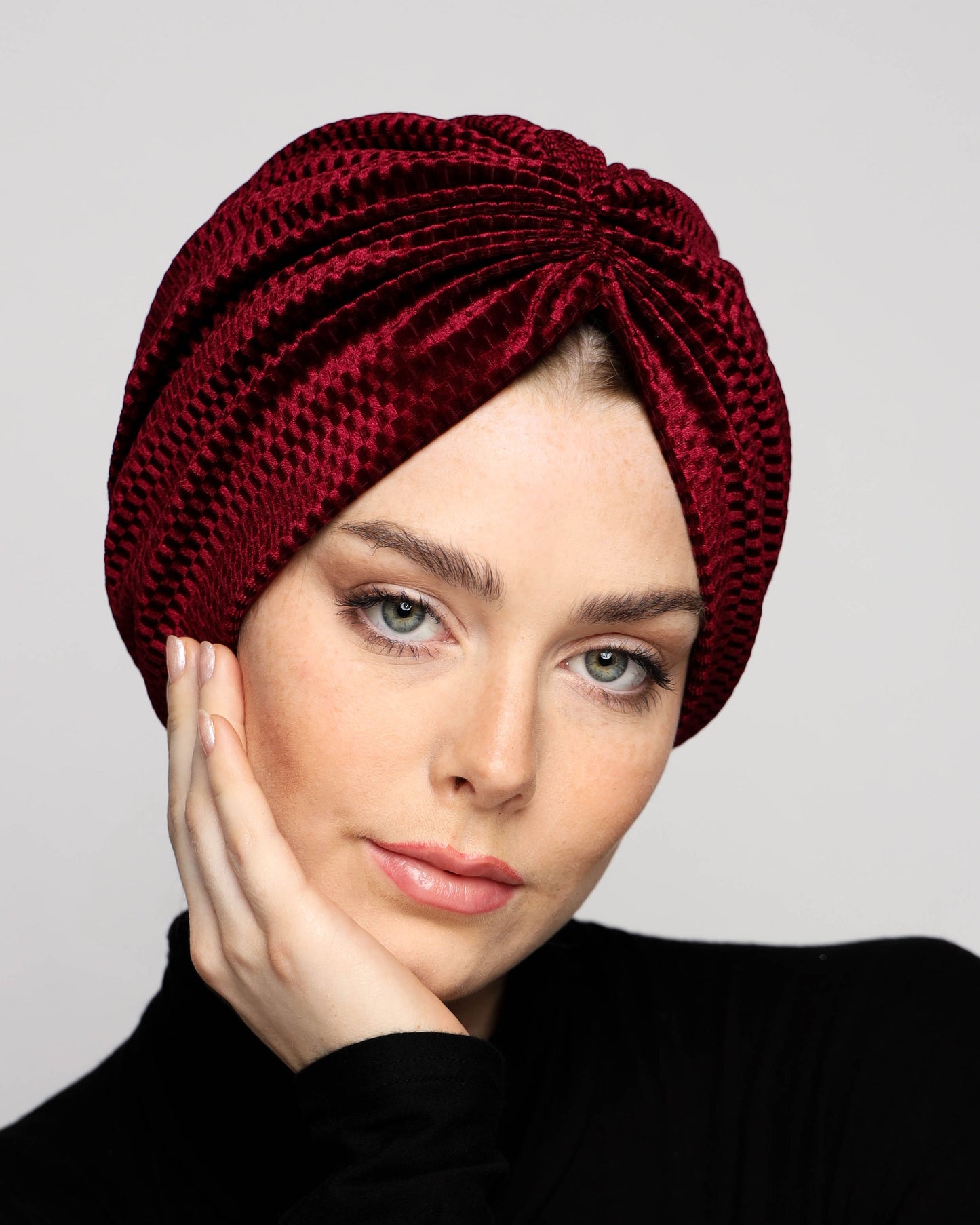 Gathering Velvet Turban