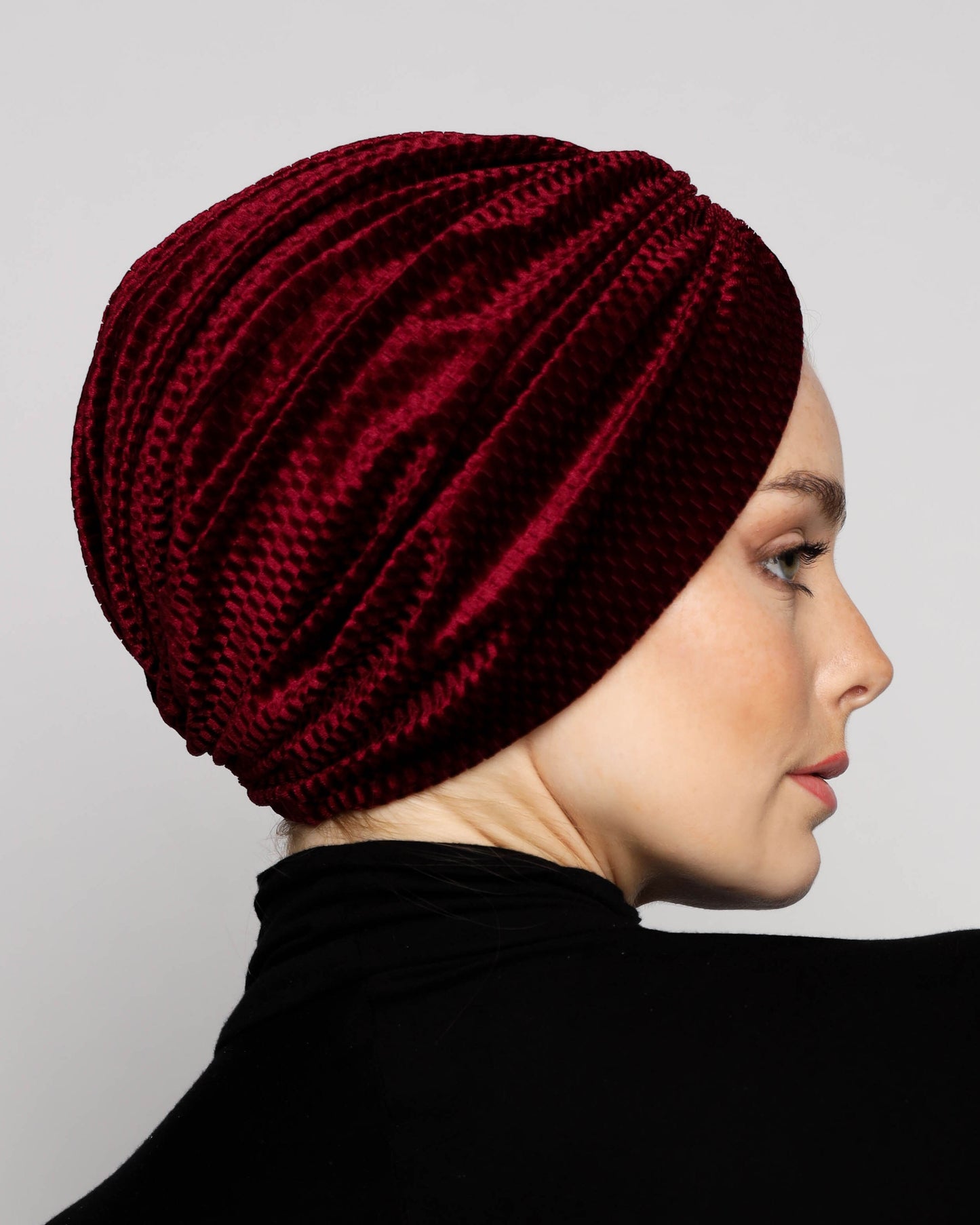 Gathering Velvet Turban