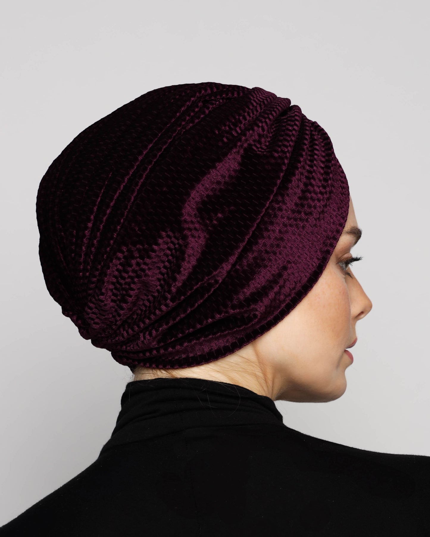 Gathering Velvet Turban