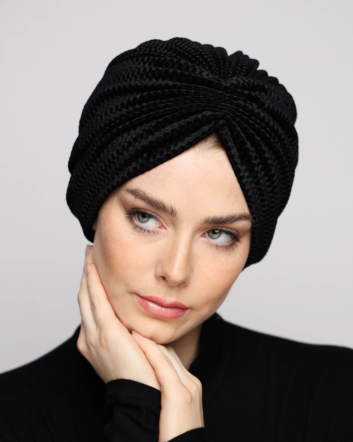 Gathering Velvet Turban