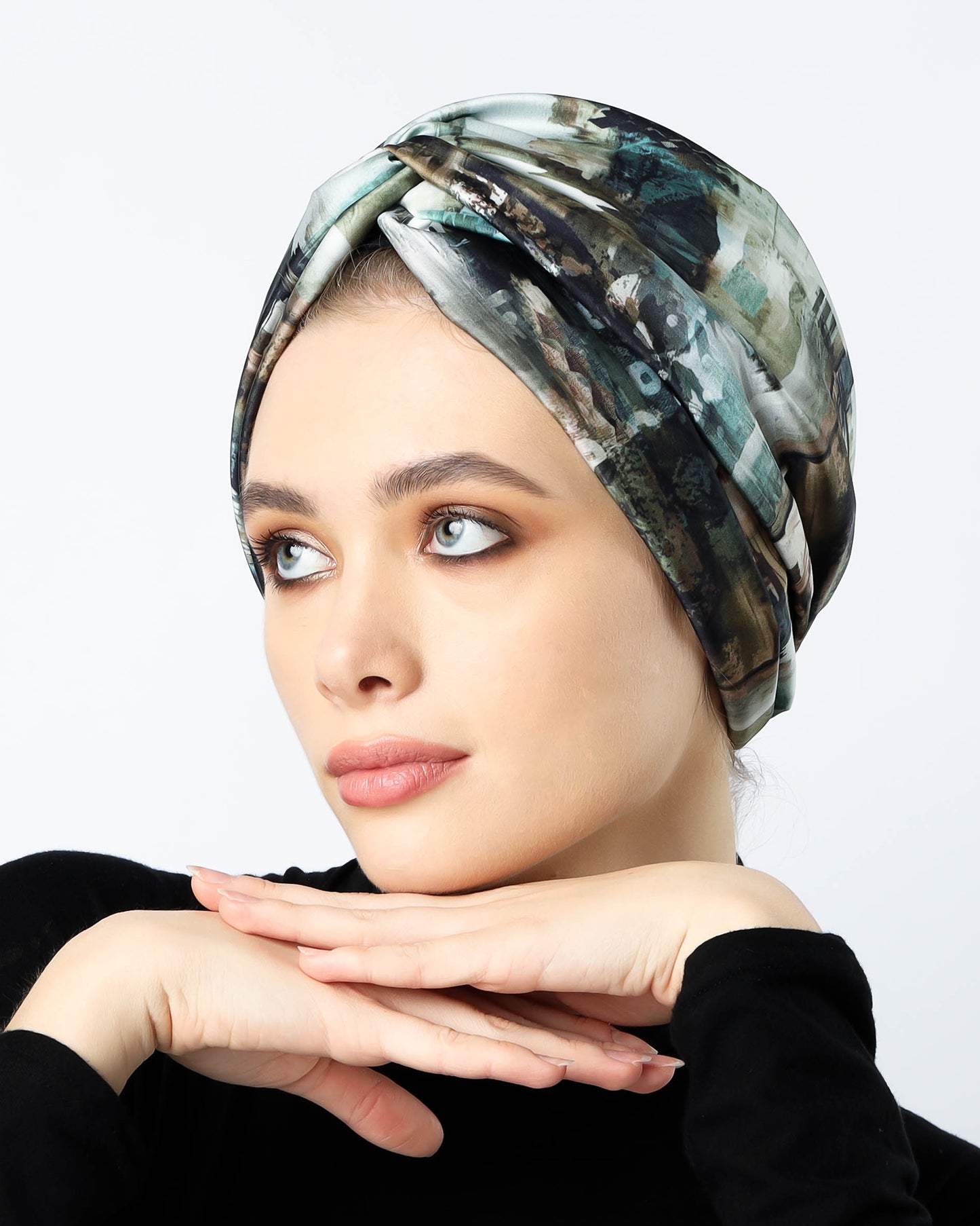 Dramatic Twisted Turban