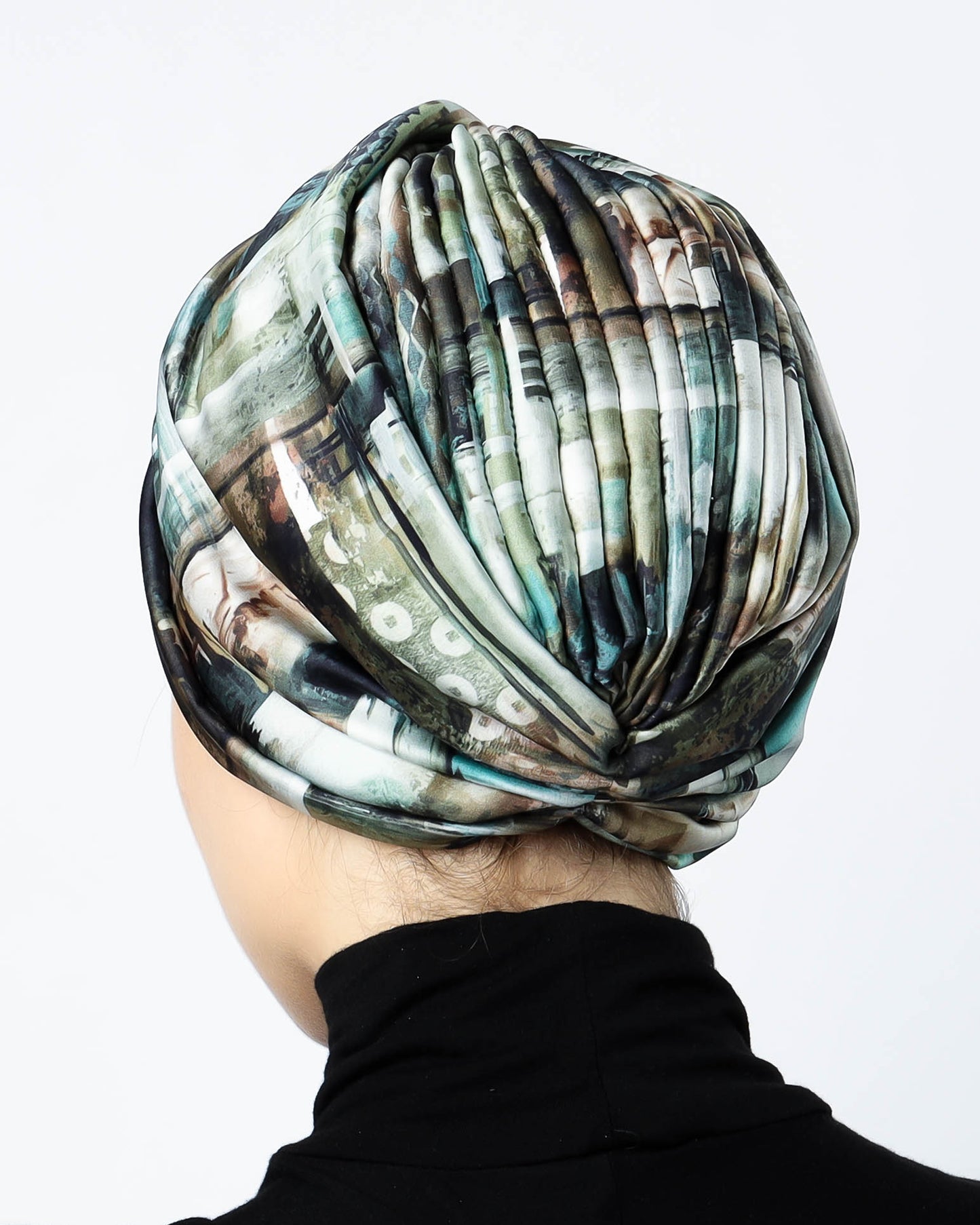 Dramatic Twisted Turban