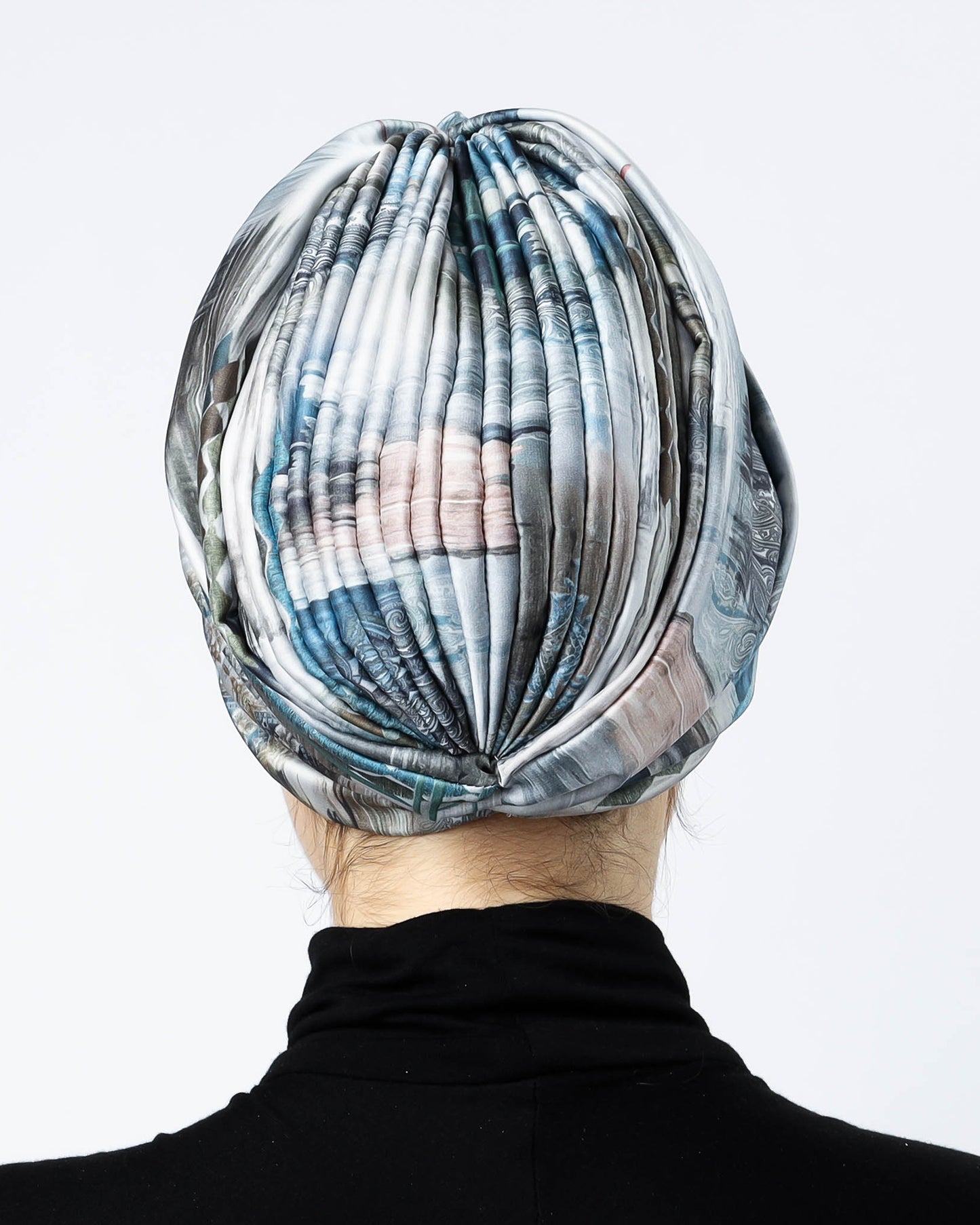 Twisted Satin Turban