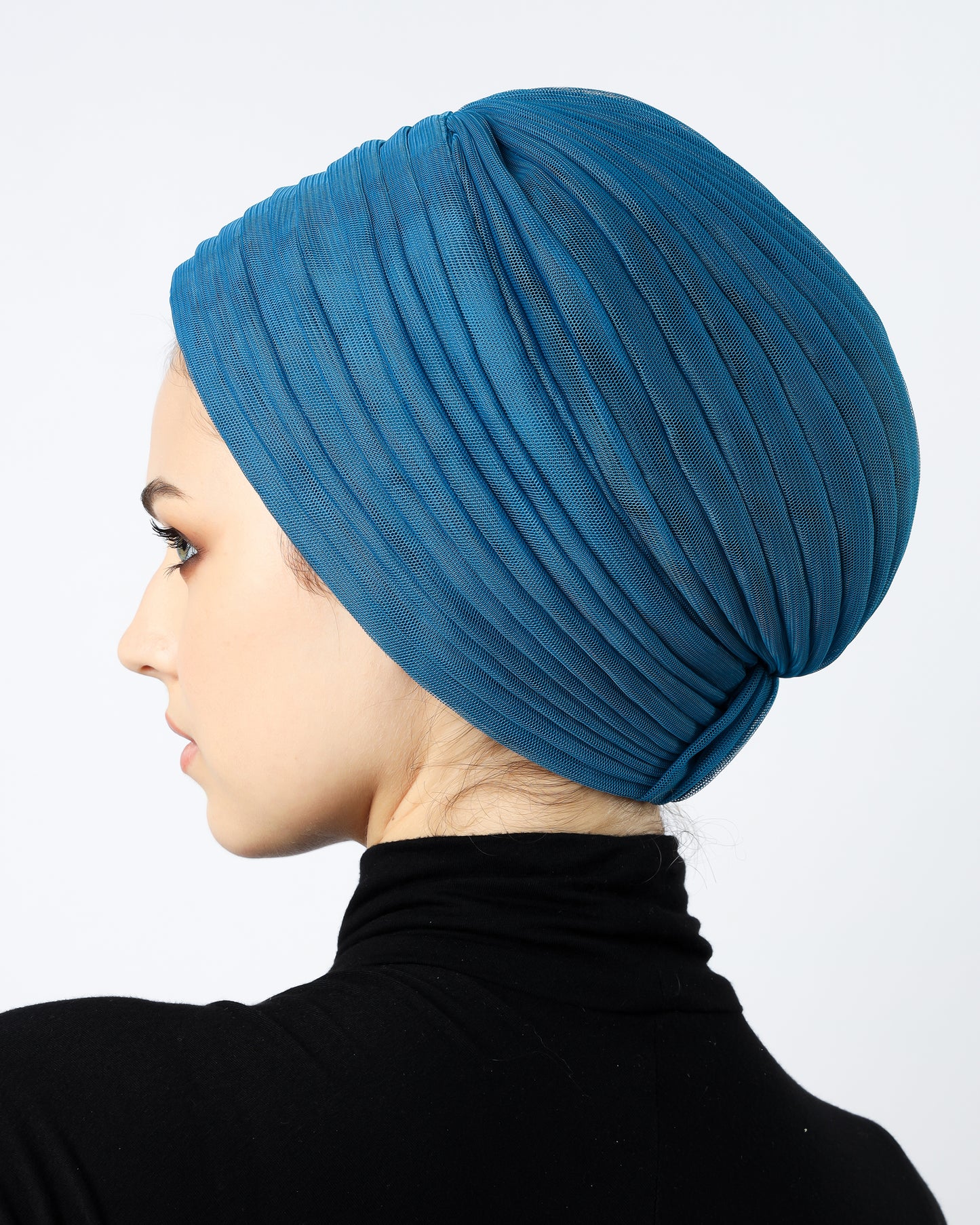 Tulle Pleats Turban