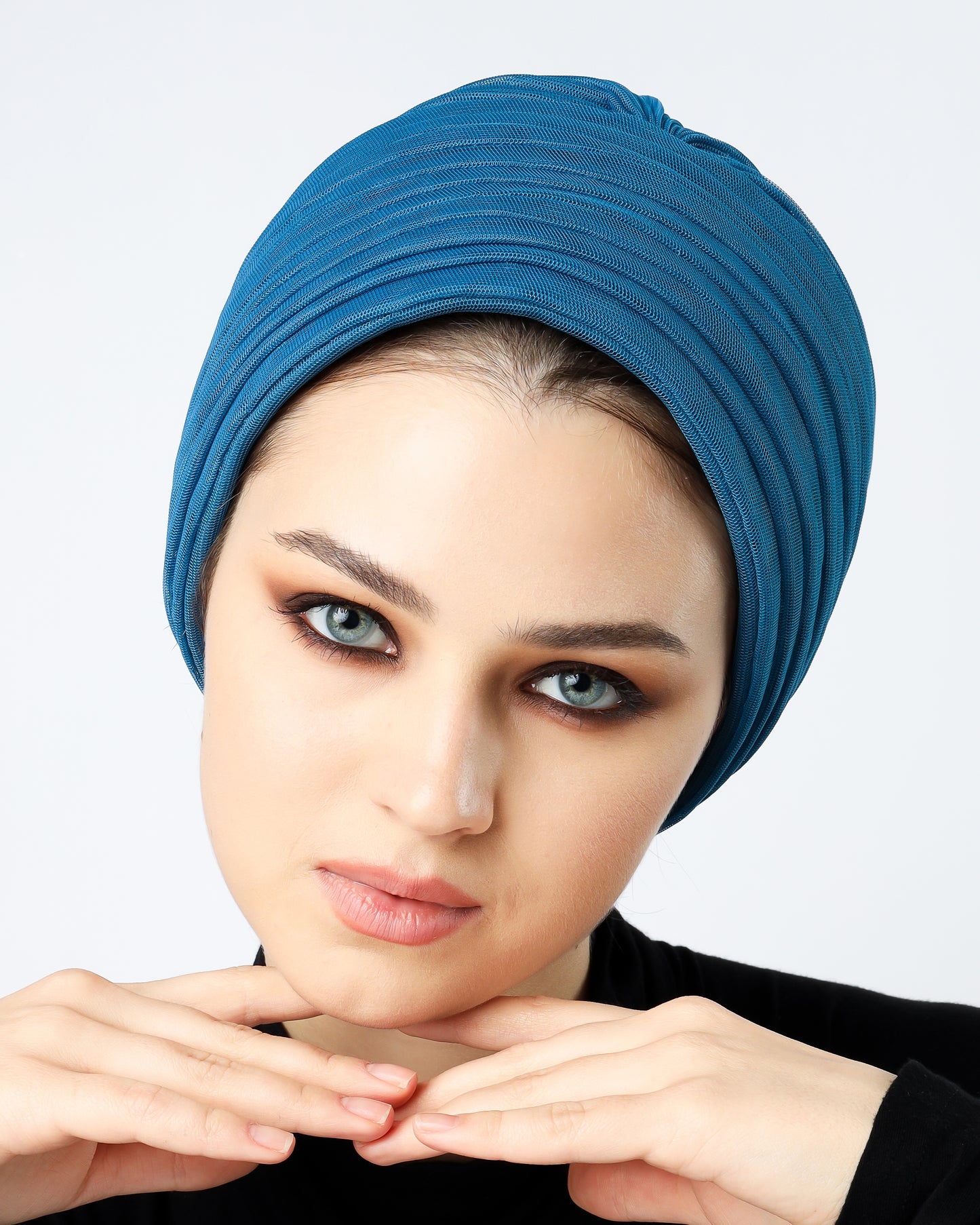 Tulle Pleats Turban