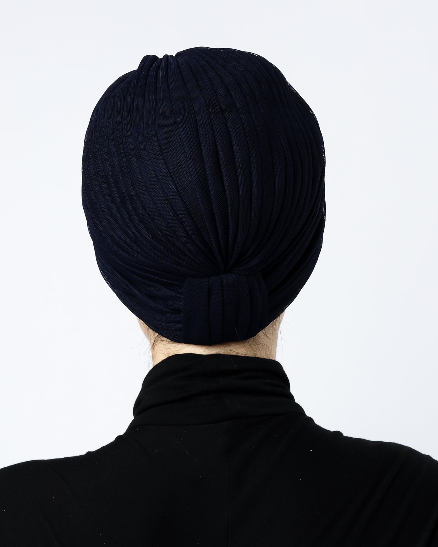 Tulle Pleats Turban