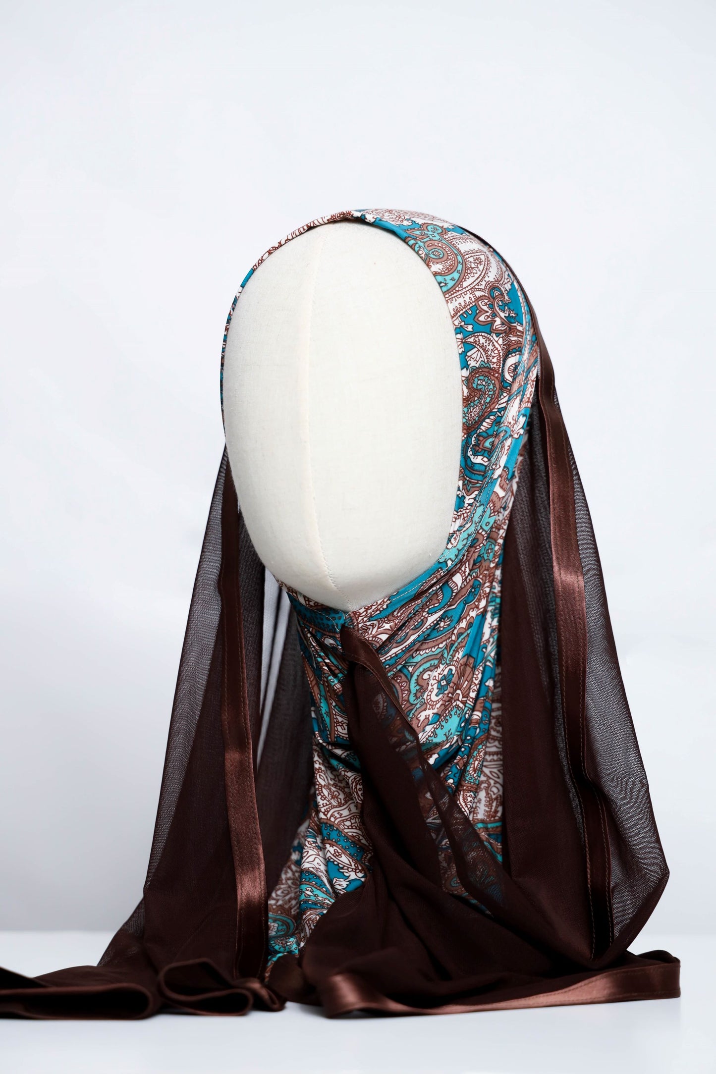 Lycra Printed Ready-made Hijab