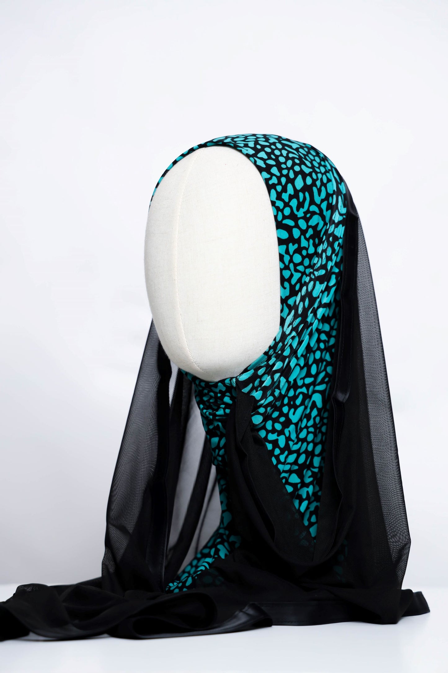 Lycra Printed Ready-made Hijab