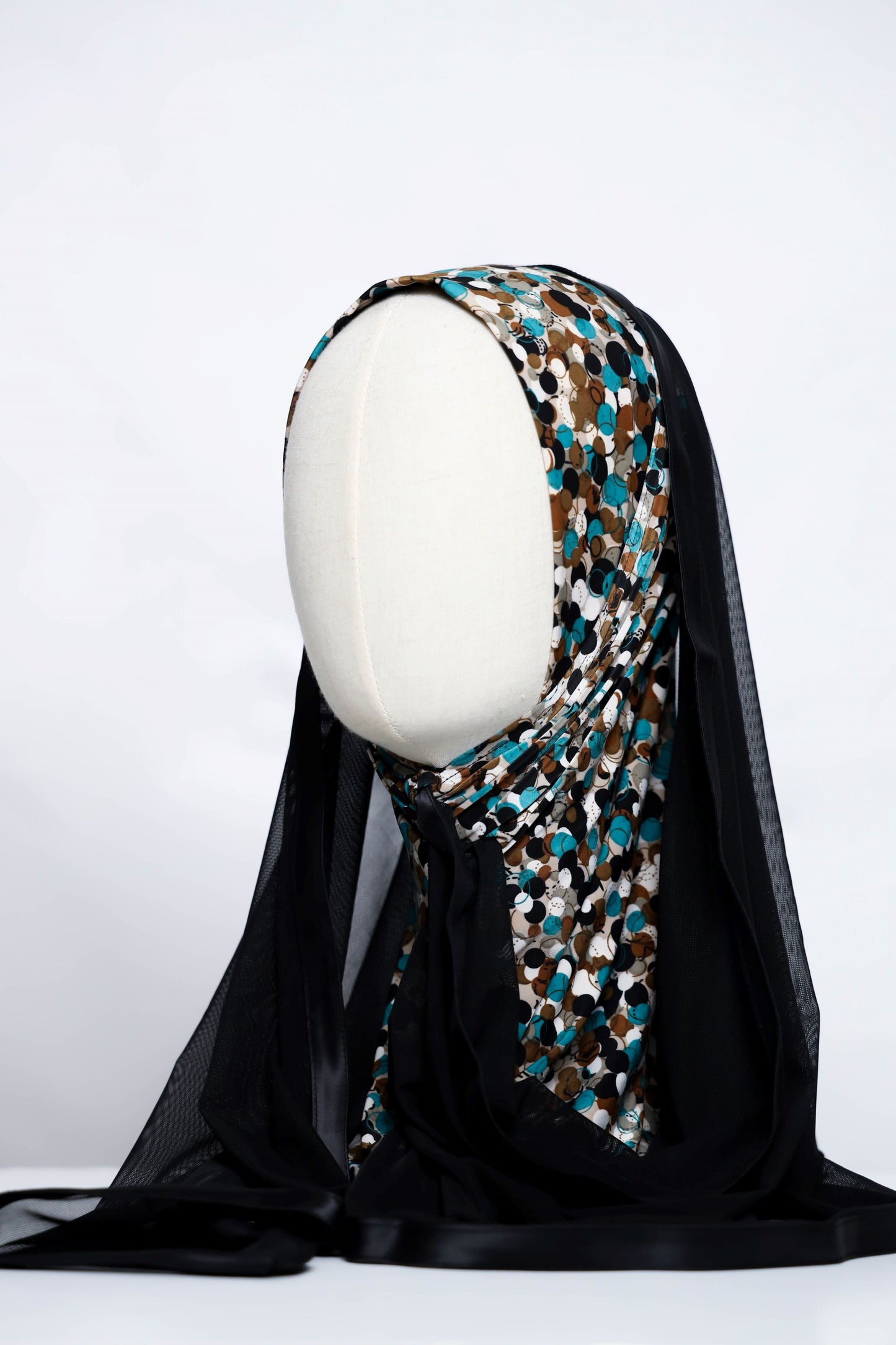 Lycra Printed Ready-made Hijab