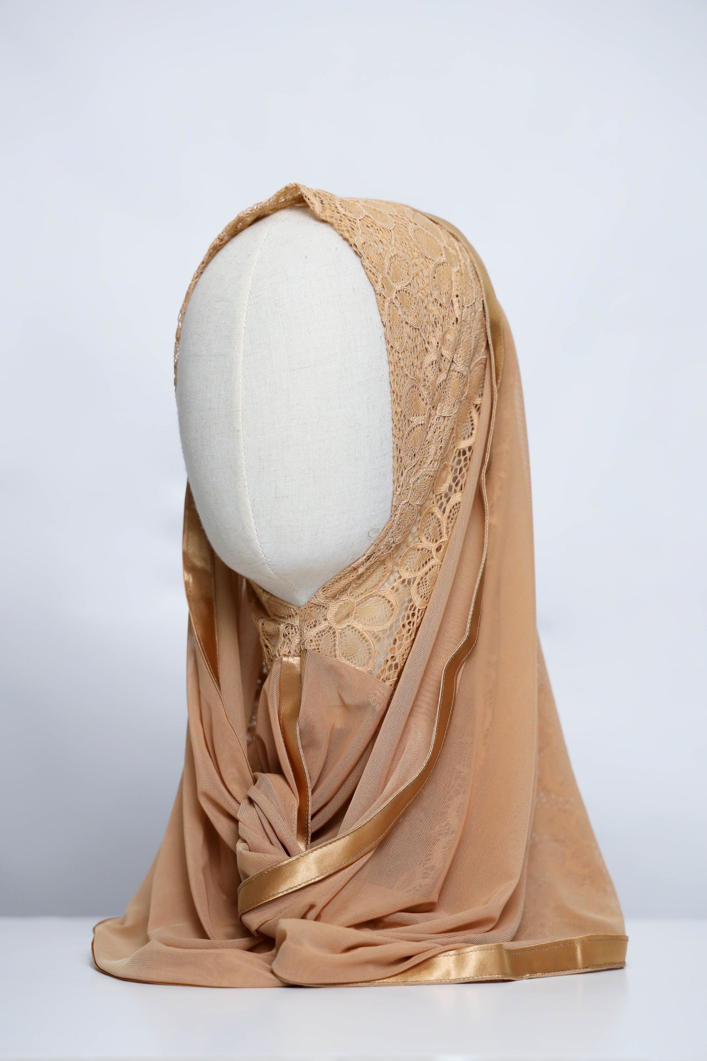 lace ready made hijab