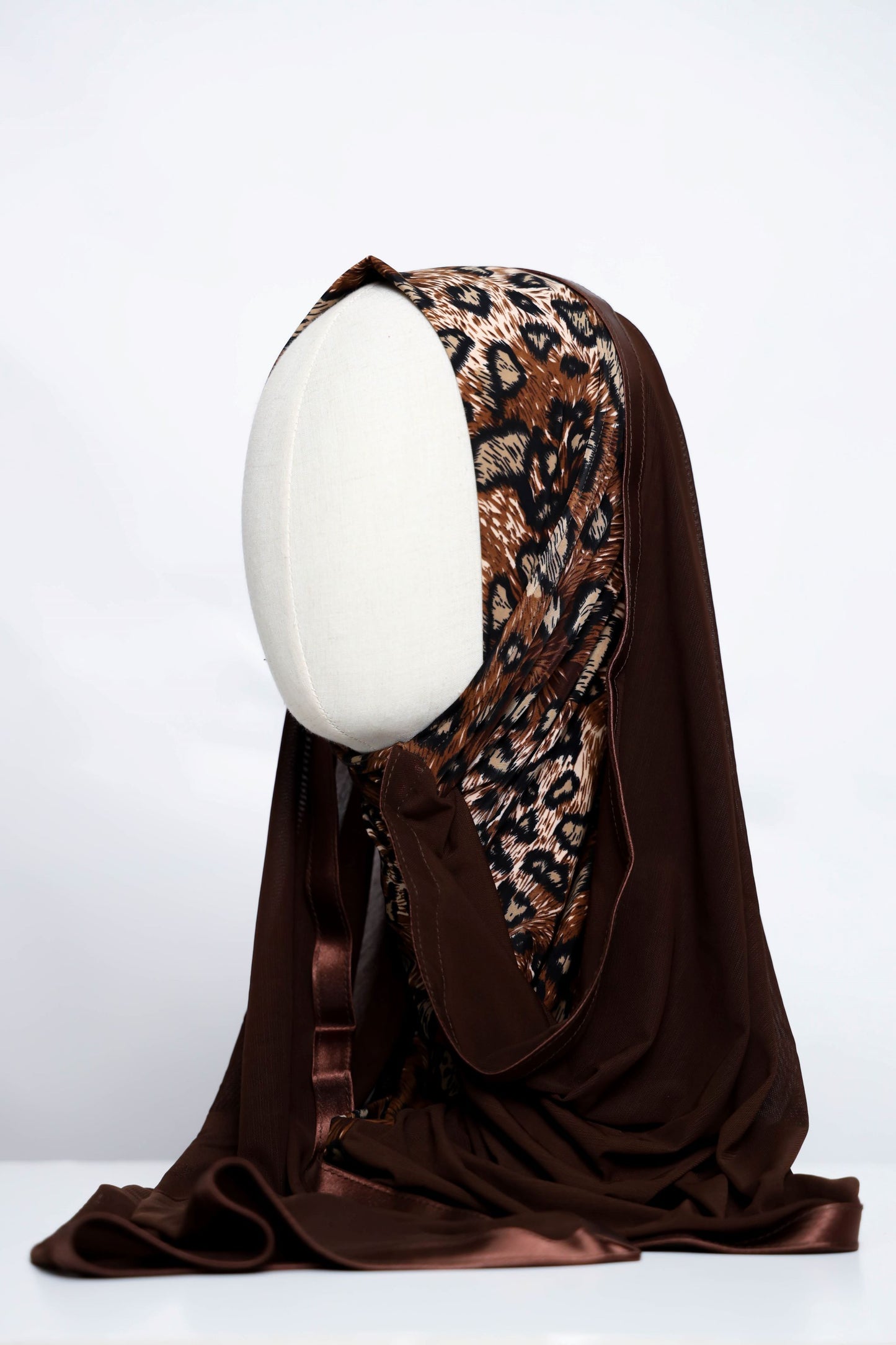 Lycra Printed Ready-made Hijab