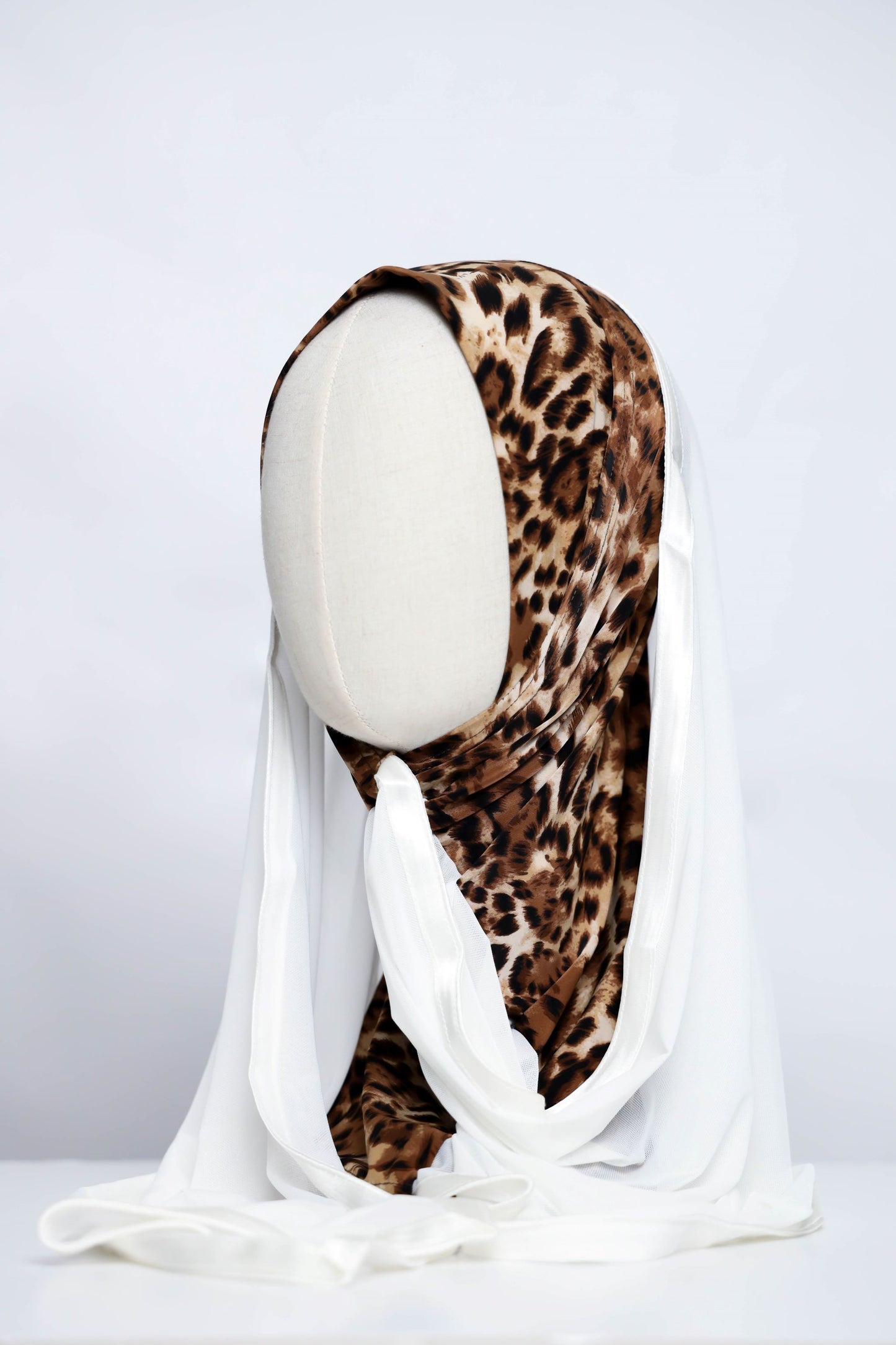 Lycra Printed Ready-made Hijab