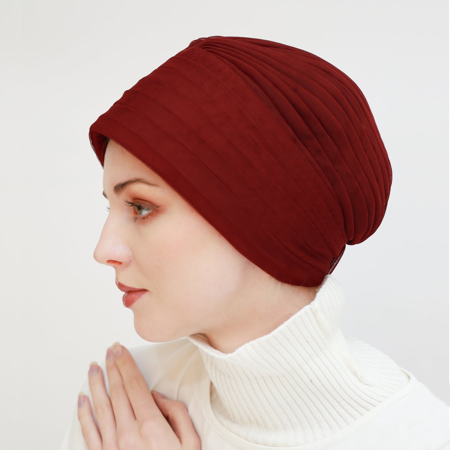 Tulle Pleats Turban