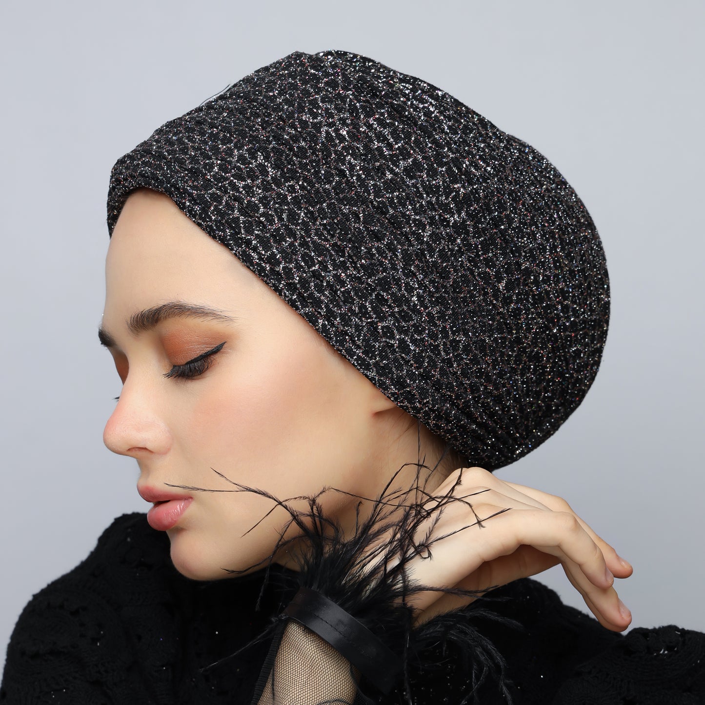 Sparkle Pleats Turban