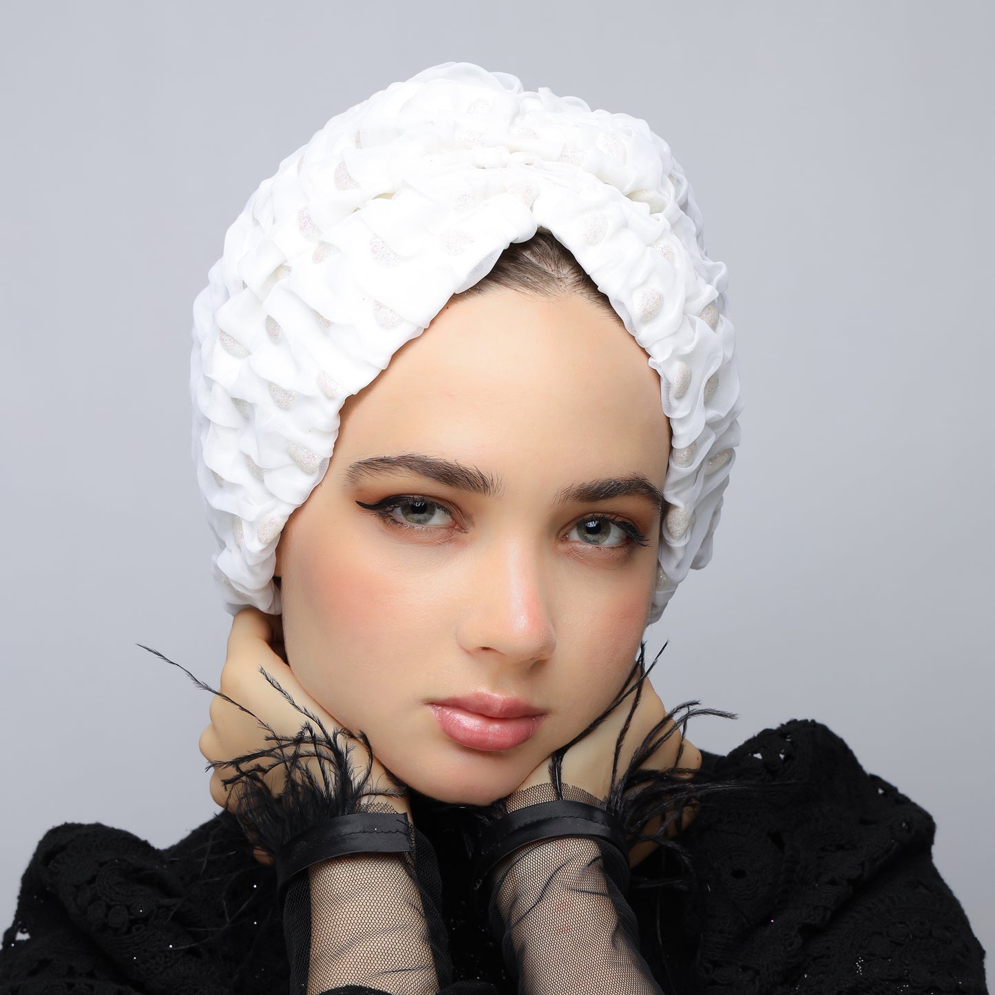 Glowing Polka Dots Turban