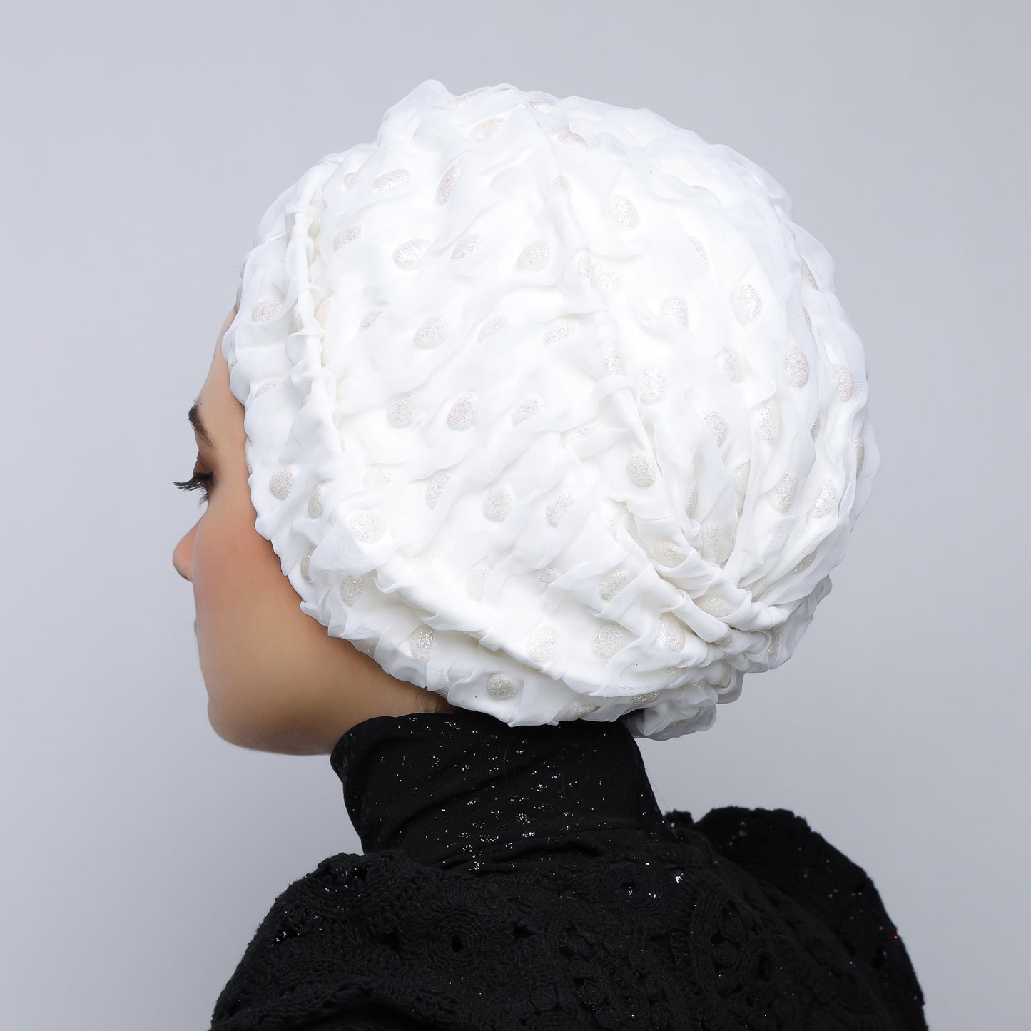 Glowing Polka Dots Turban