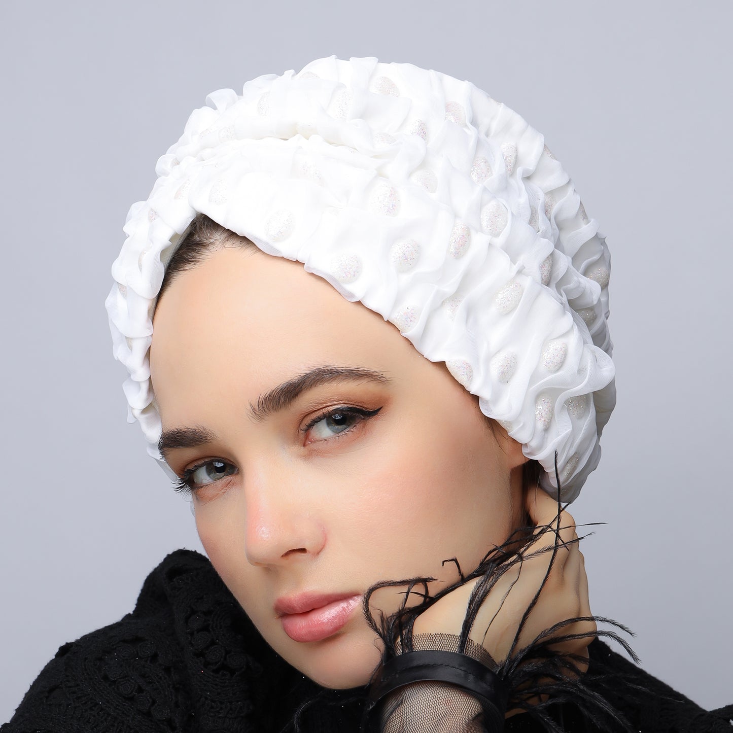 Glowing Polka Dots Turban