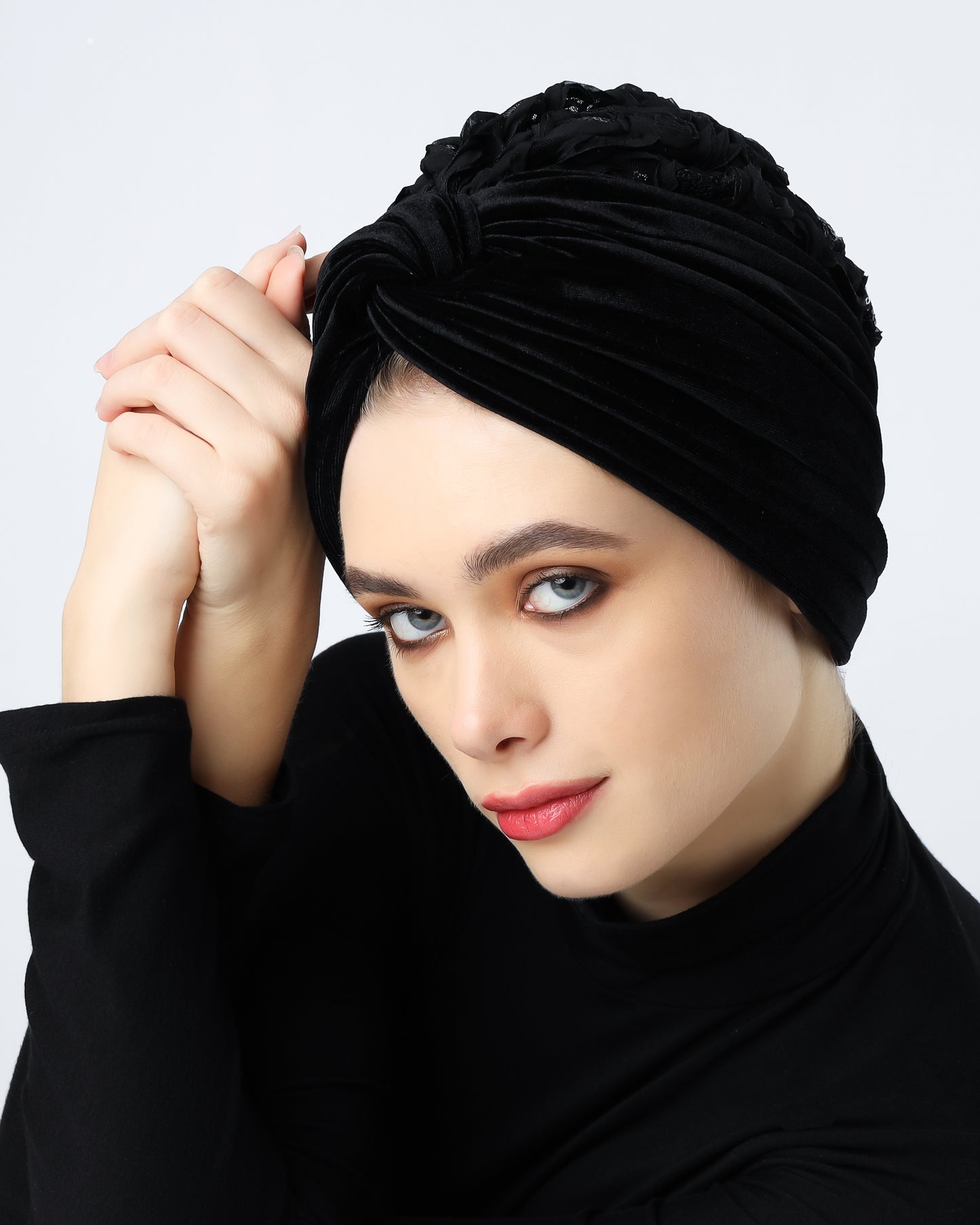 Twisted Velvet Turban