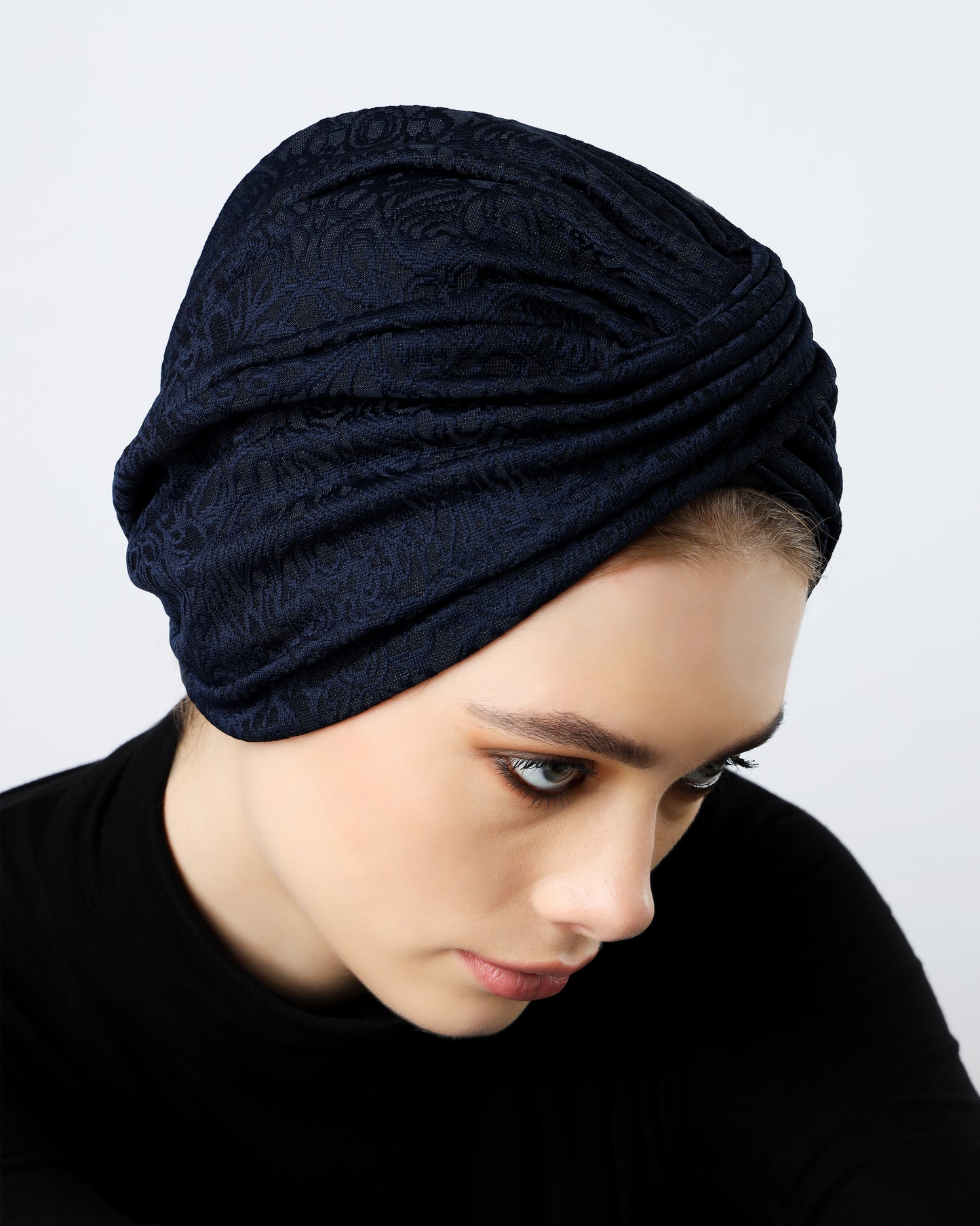 Pleats turban