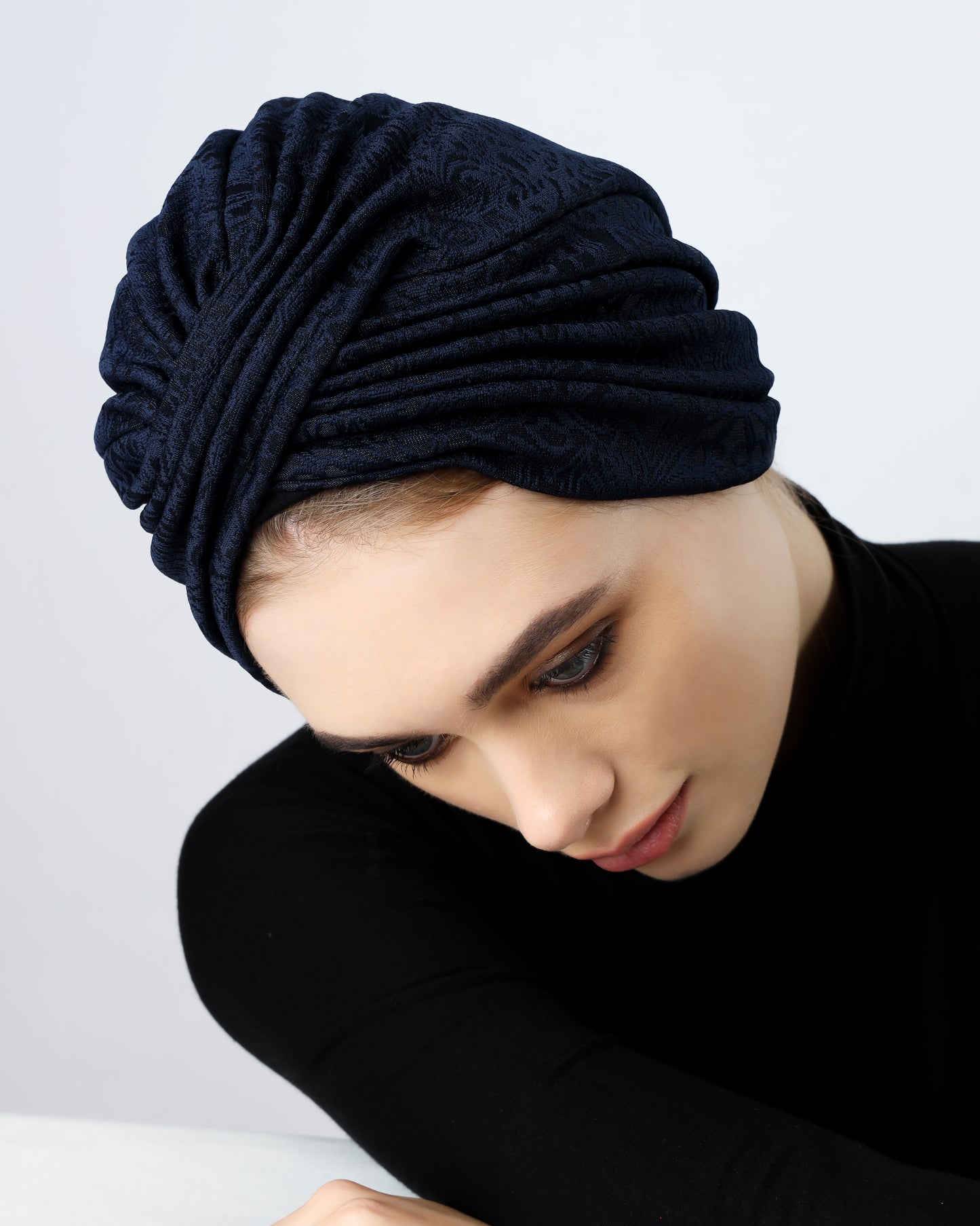 Pleats turban