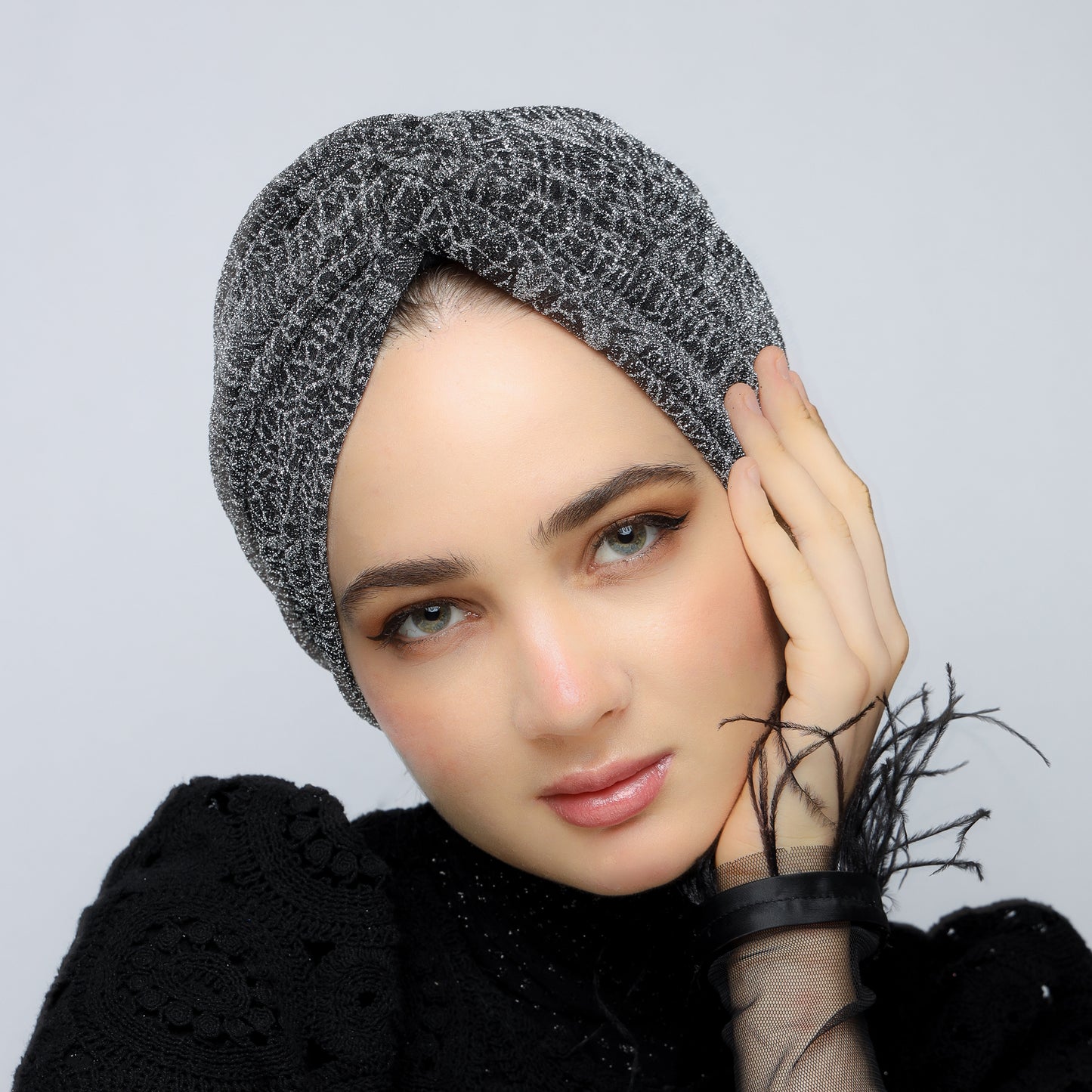 Sparkle Twisted Turban