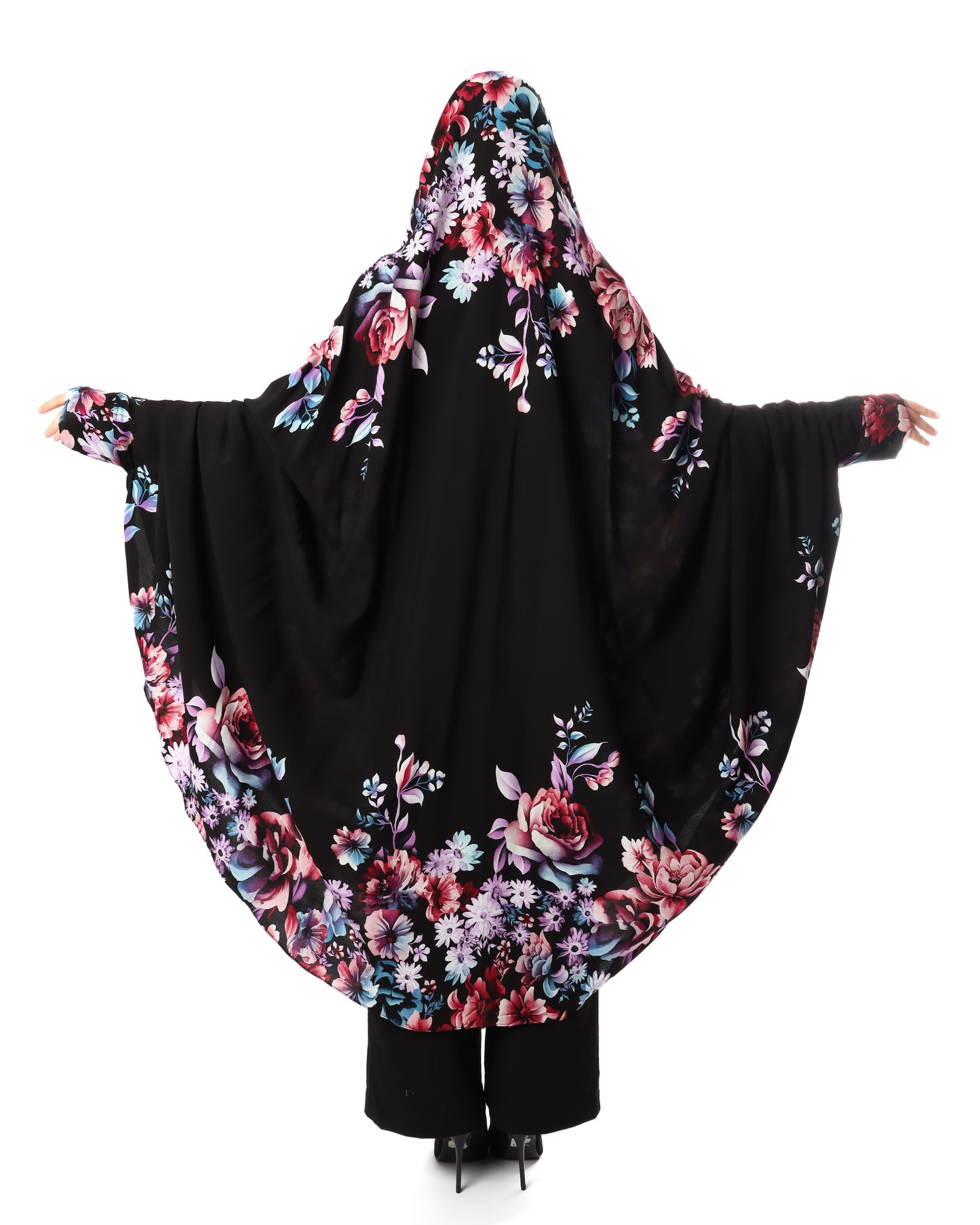 Flowers Praying Hijab