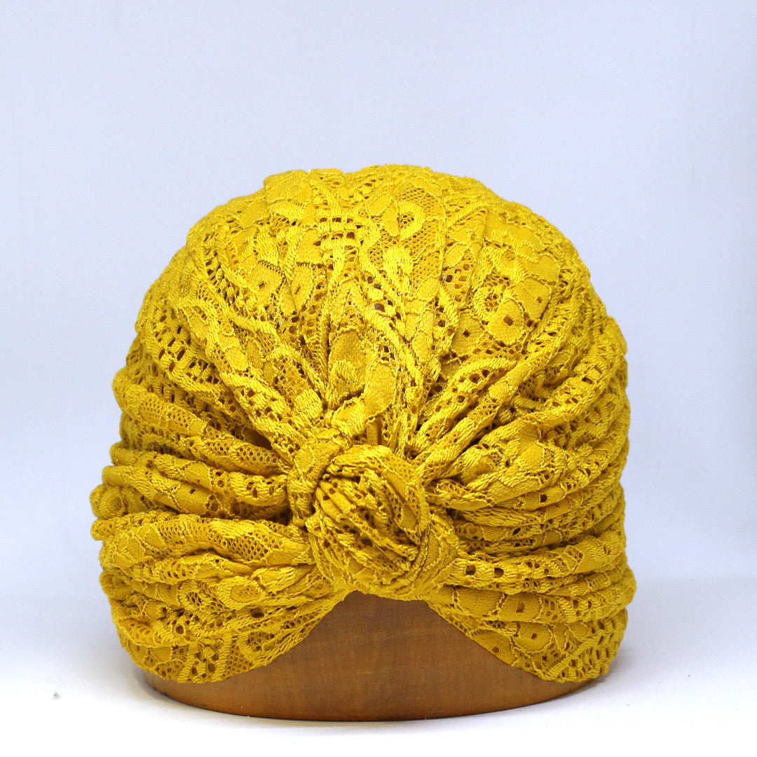 Lace Lines Turban