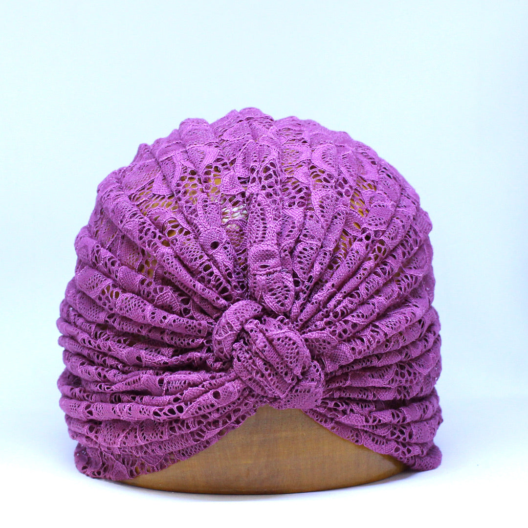 Lace Lines Turban