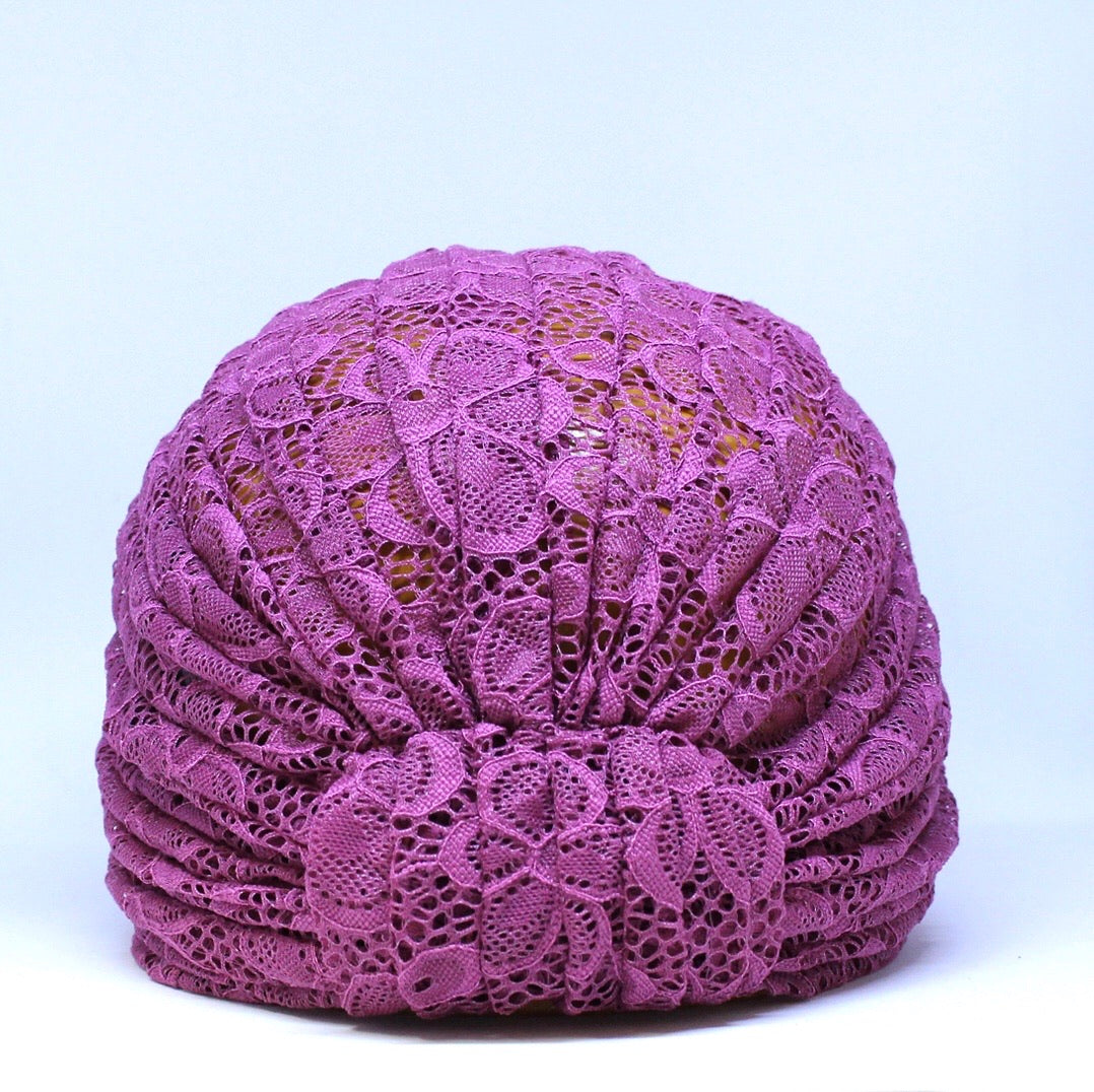 Lace Lines Turban