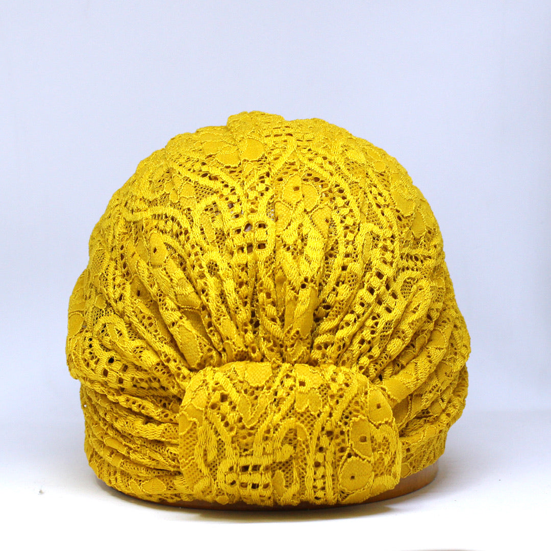 Lace Lines Turban