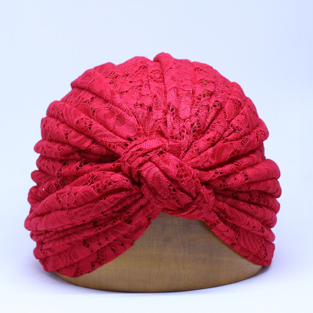 Lace Lines Turban