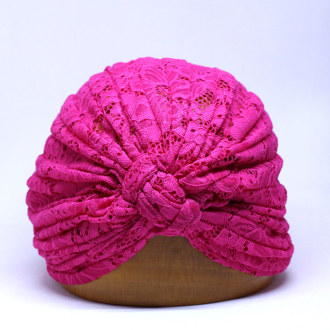 Lace Lines Turban