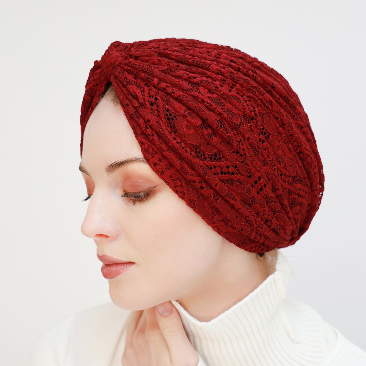 Lace Lines Turban