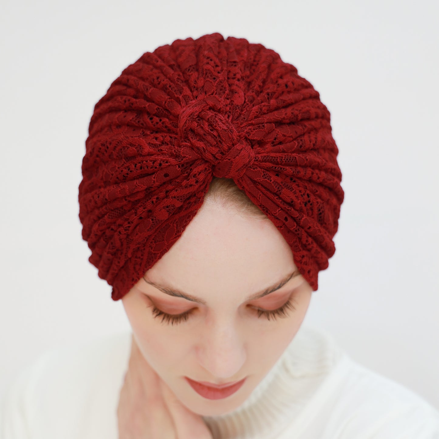 Lace Lines Turban