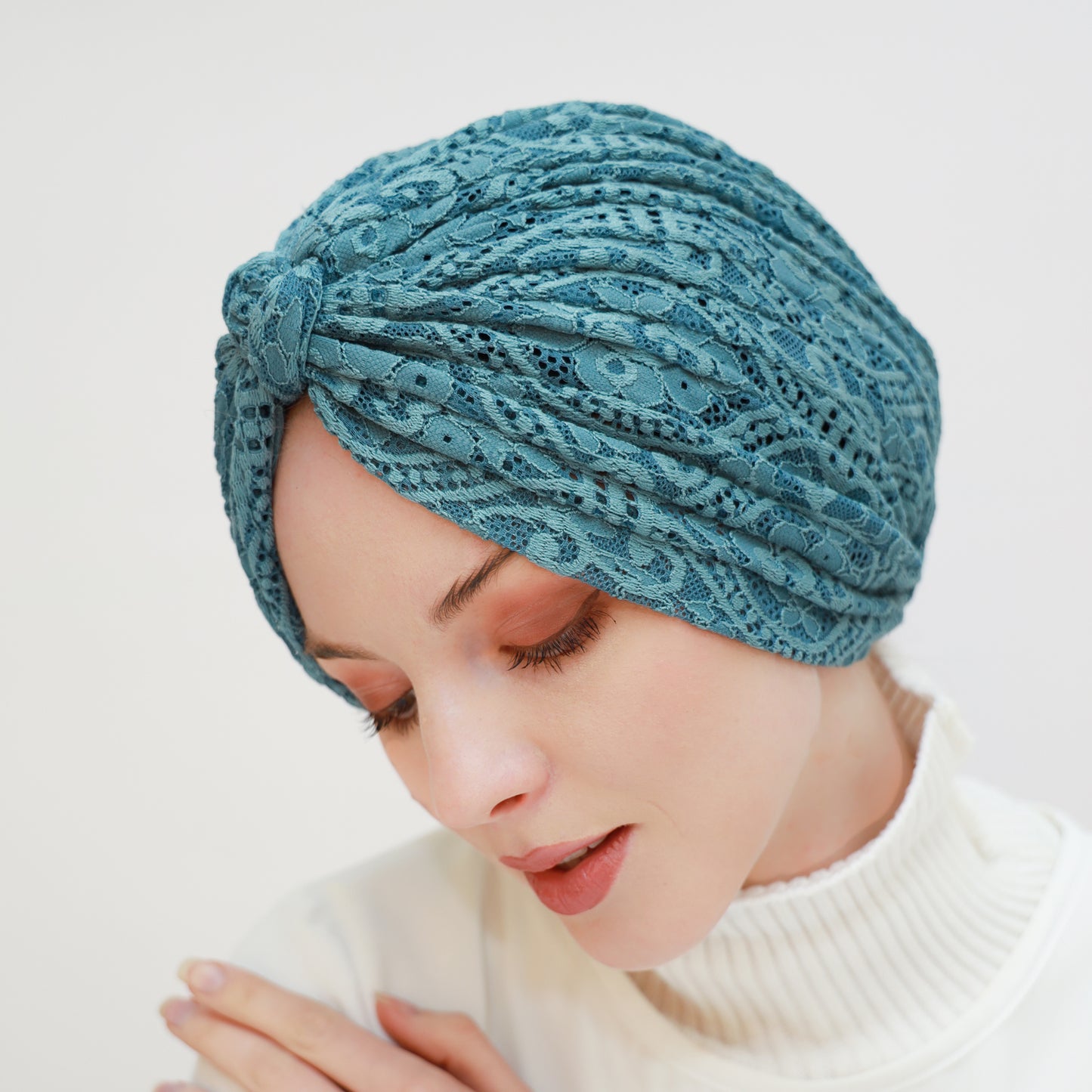 Lace Lines Turban