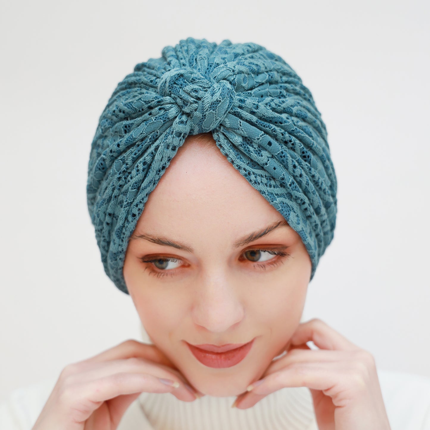 Lace Lines Turban