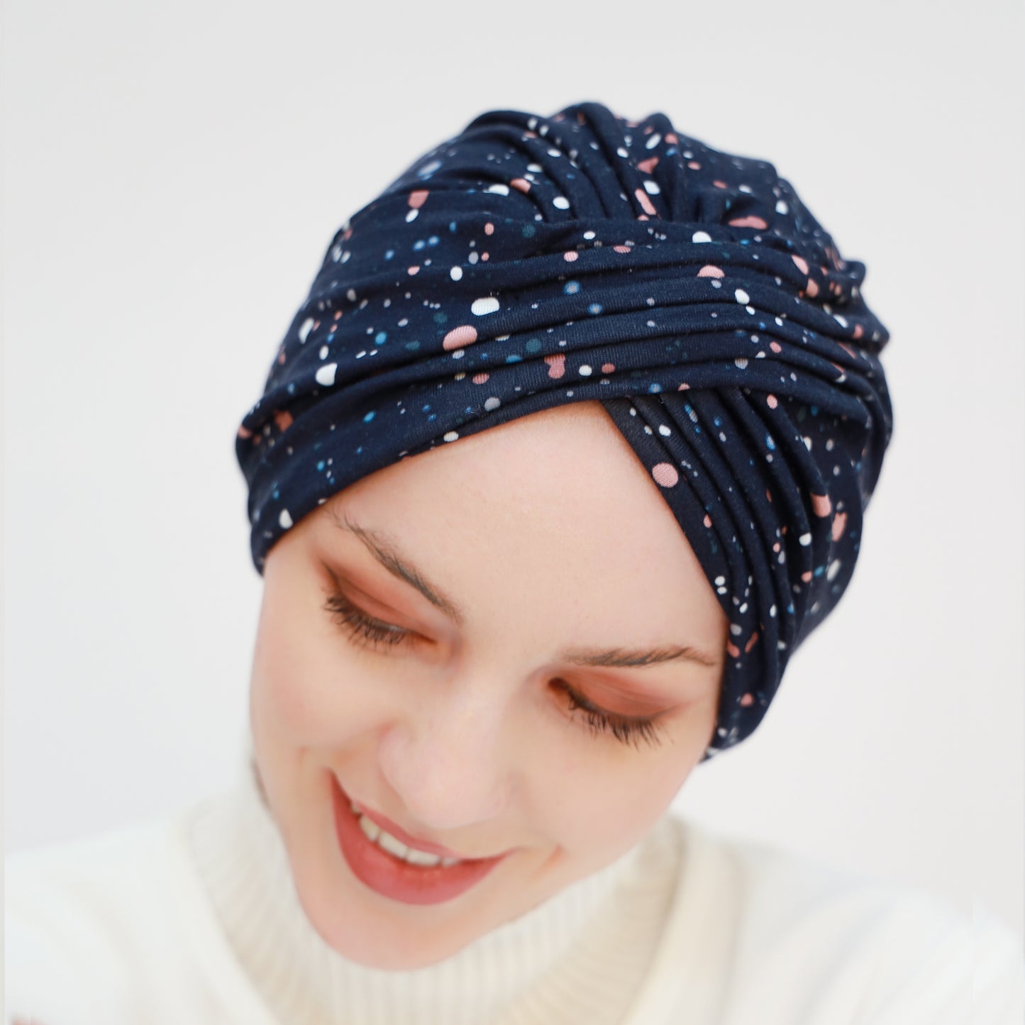 Twisted Printed Pure Cotton Turban