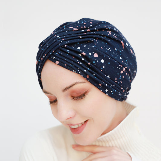 Twisted Printed Pure Cotton Turban