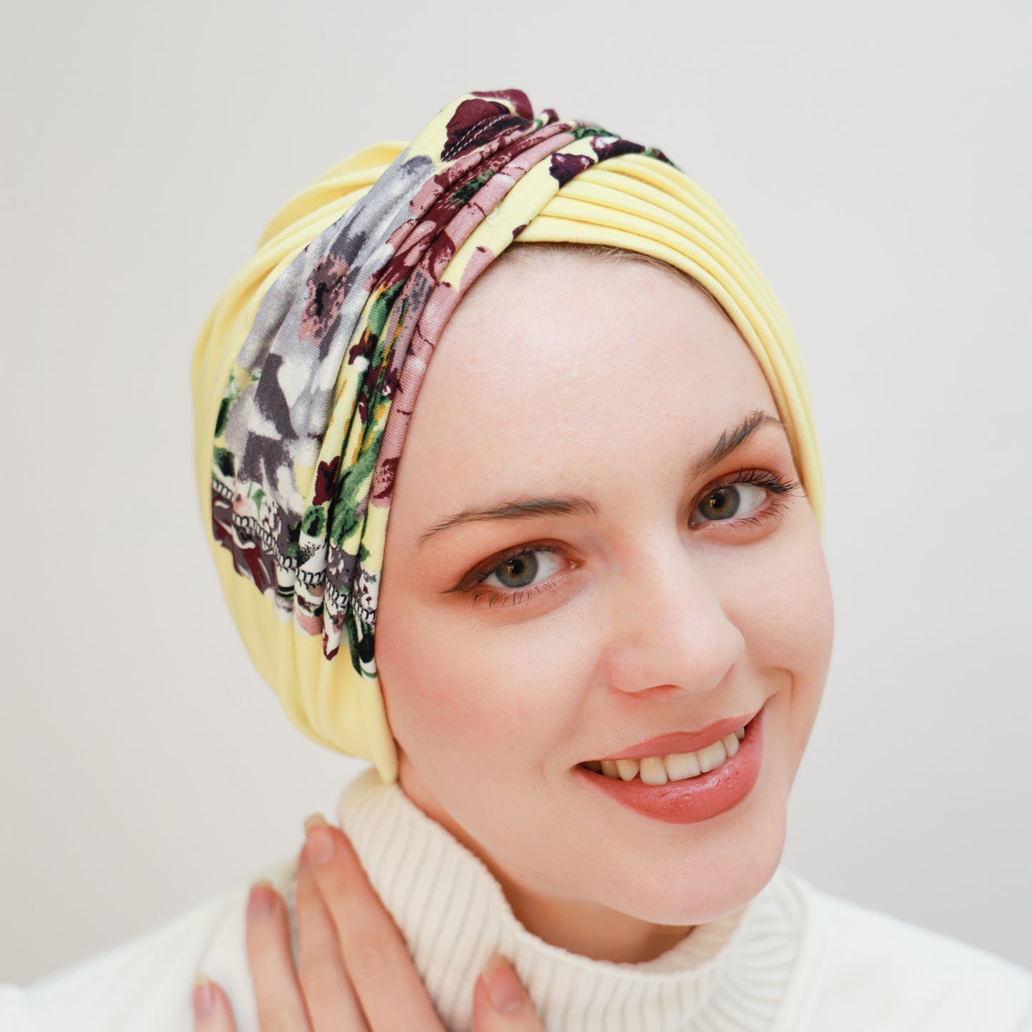 Twisted Printed Pure Cotton Turban