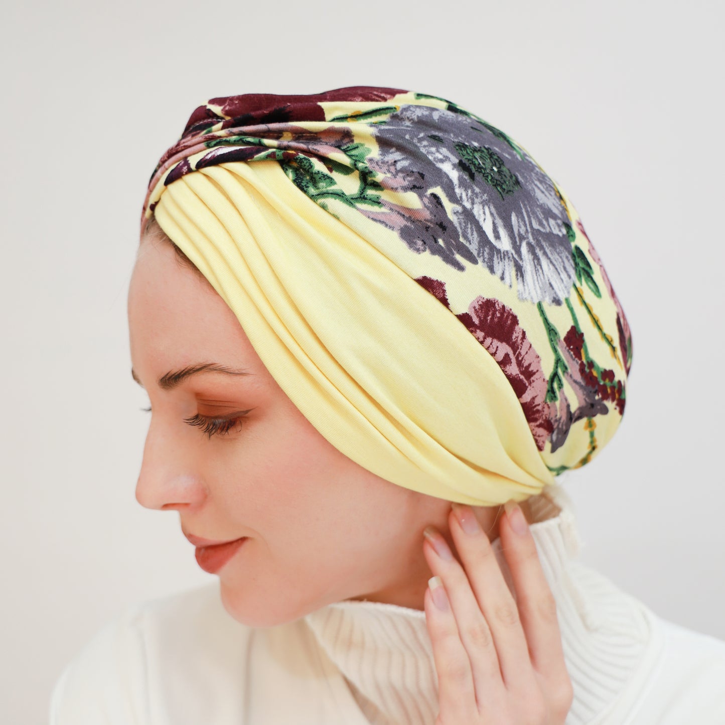 Twisted Printed Pure Cotton Turban